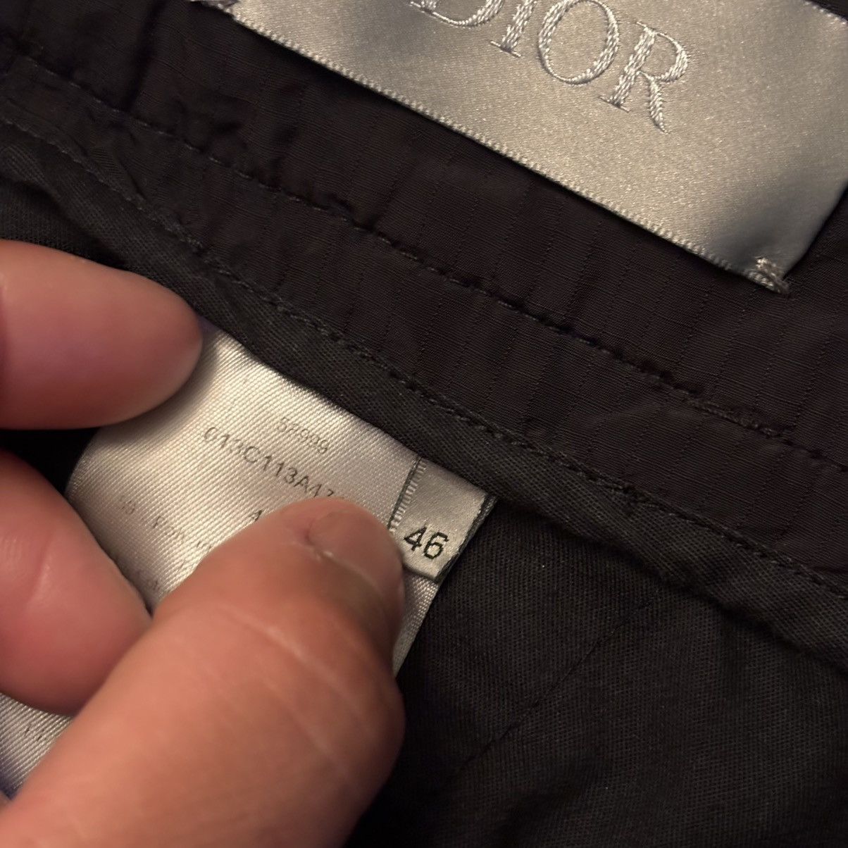 Dior Dior Nylon Trouser Pants Size 46 (Fits 30) Worn lightly Size US 30 / EU 46 - 7 Thumbnail