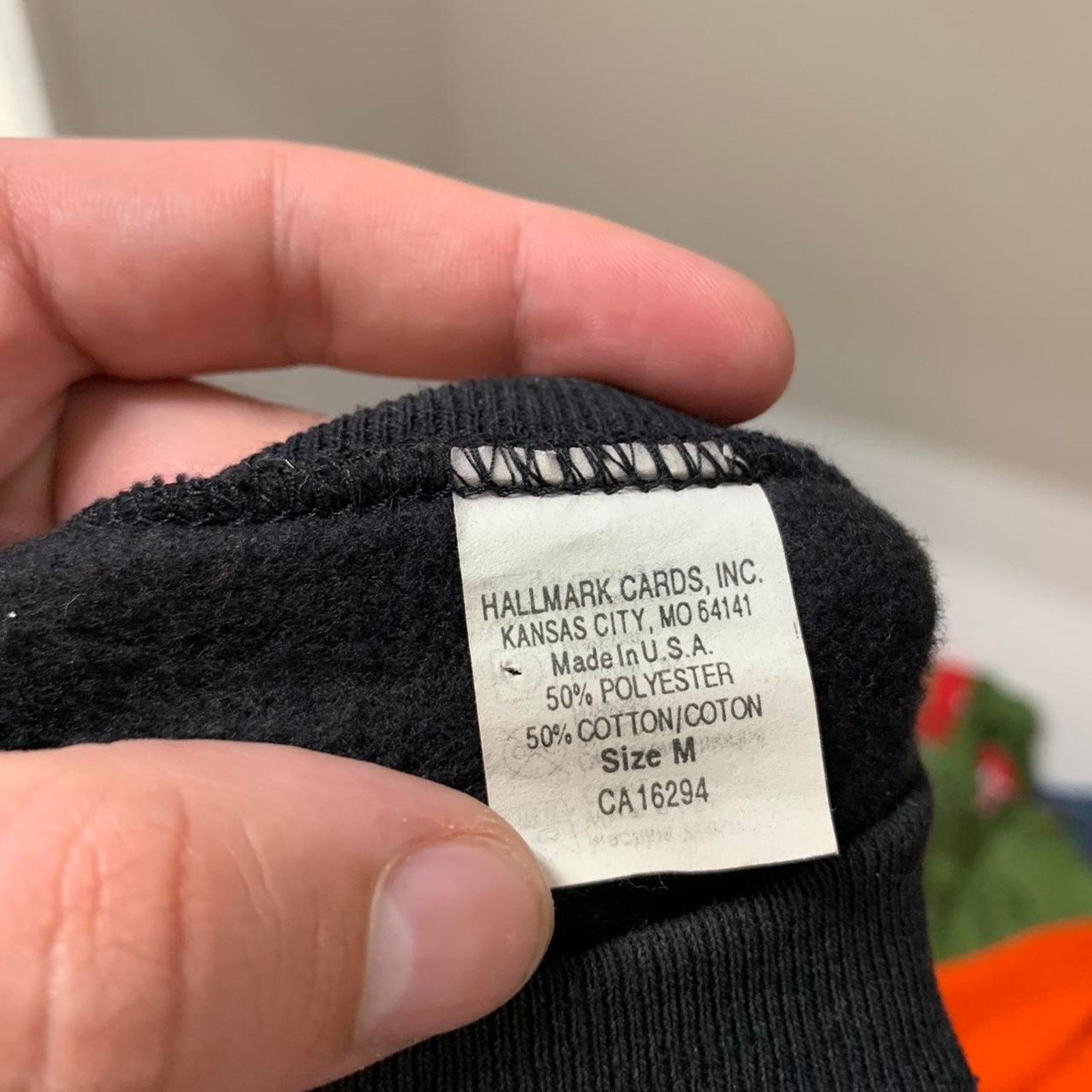 Vintage Vintage Hallmark Halloween Pumpkin Crewneck Sweatshirt Size M / US 6-8 / IT 42-44 - 6 Thumbnail