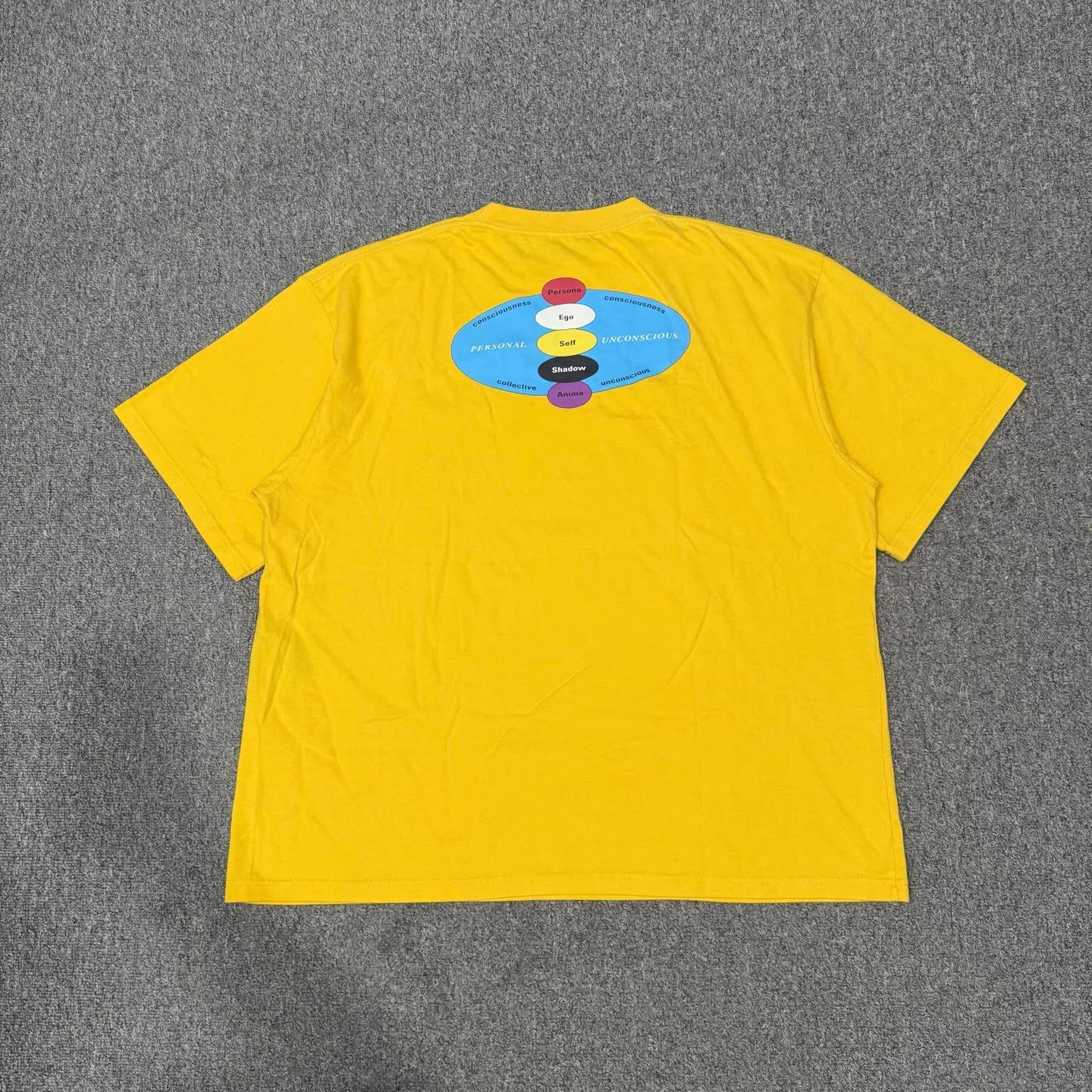 Balenciaga Balenciaga Yellow Embroidered Logo Short Sleeve Tee S99New Size S / US 4 / IT 40 - 2 Thumbnail