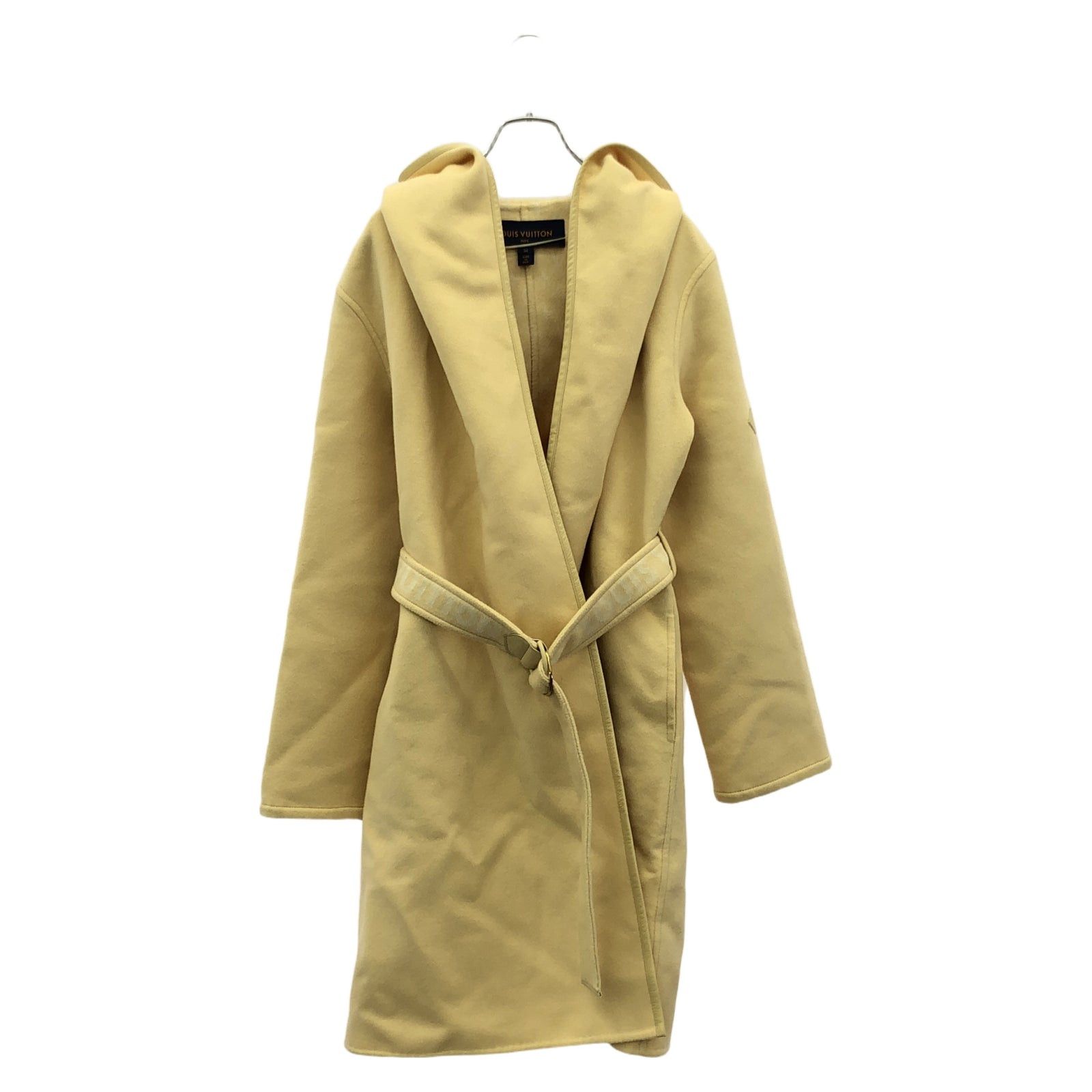 Louis Vuitton Louis Vuitton Coat Wool Yellow Size ONE SIZE - 1 Thumbnail