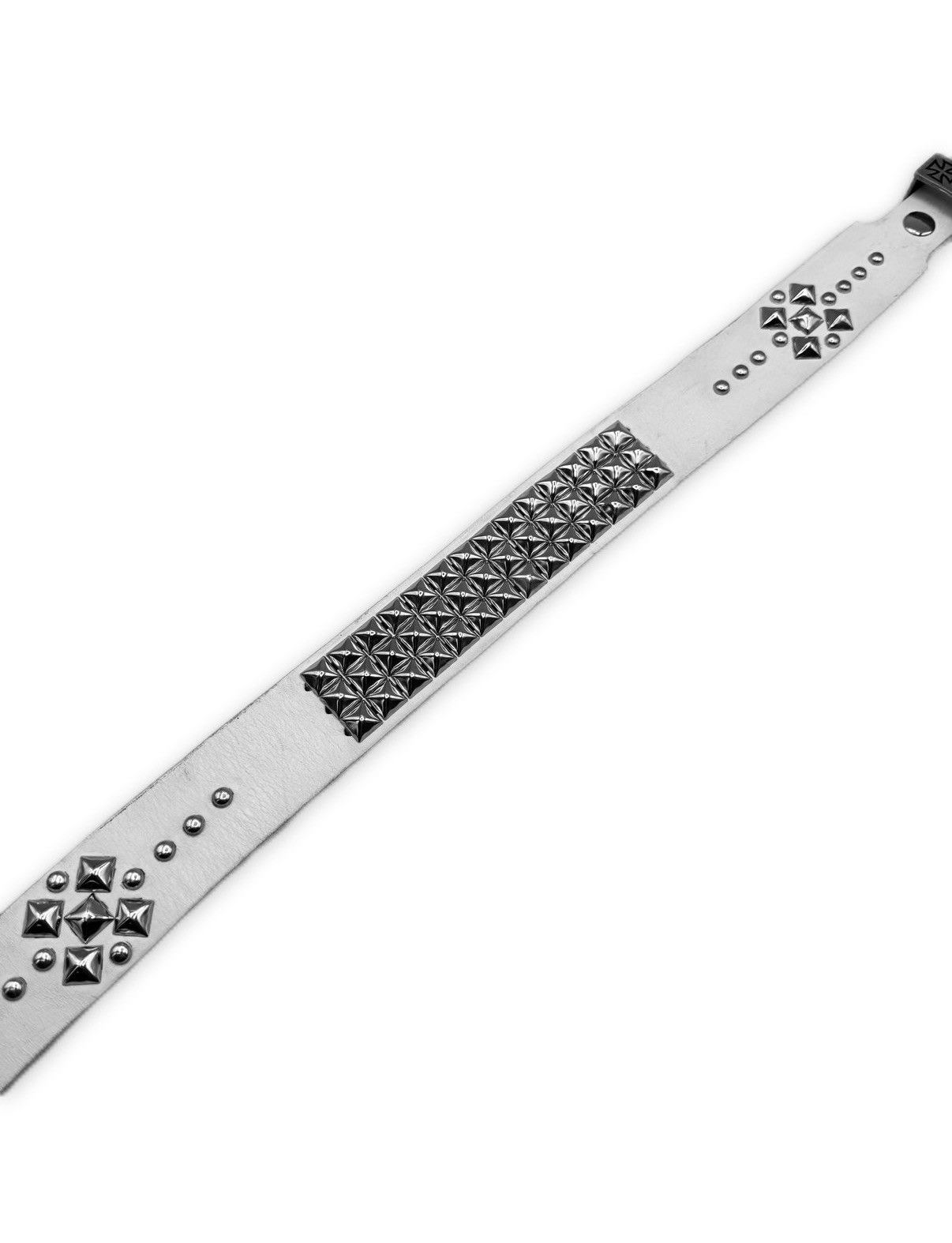 Enfants Riches Deprimes Enfants Riches Deprimes Eagle Buckle Studded While Leather Belt Size 36 - 4 Thumbnail