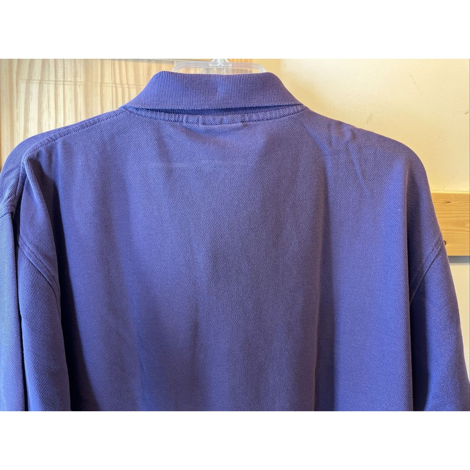 Nordstrom Nordstrom Mens L Purple Short Sleeve Button cotton golf polo Size US L / EU 52-54 / 3 - 15 Thumbnail