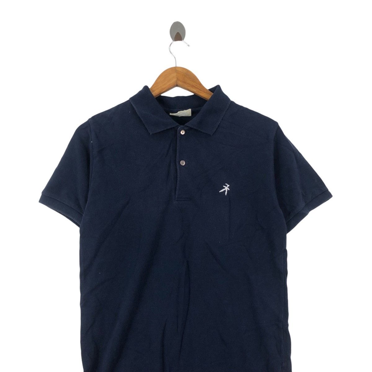 Issey Miyake Japanese Brand HAI SPORTING GEAR Issey Miyake Polo Shirt Size L / US 10 / IT 46 - 2 Thumbnail