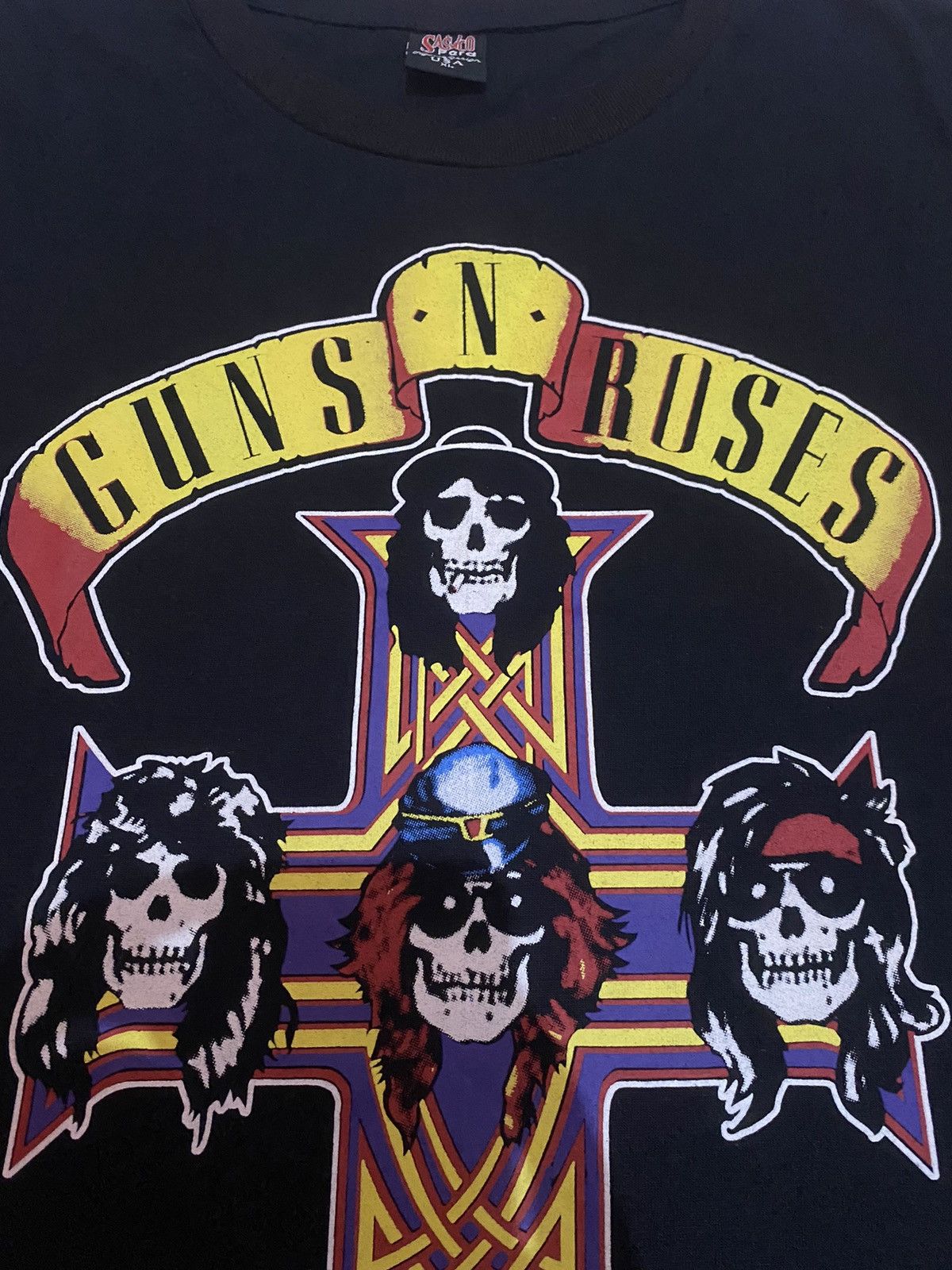 Band Tees × Vintage 🔥RARE🔥 Vintage Longsleeve Gun N’ Roses AFD Album tee boot Size US XL / EU 56 / 4 - 6 Thumbnail