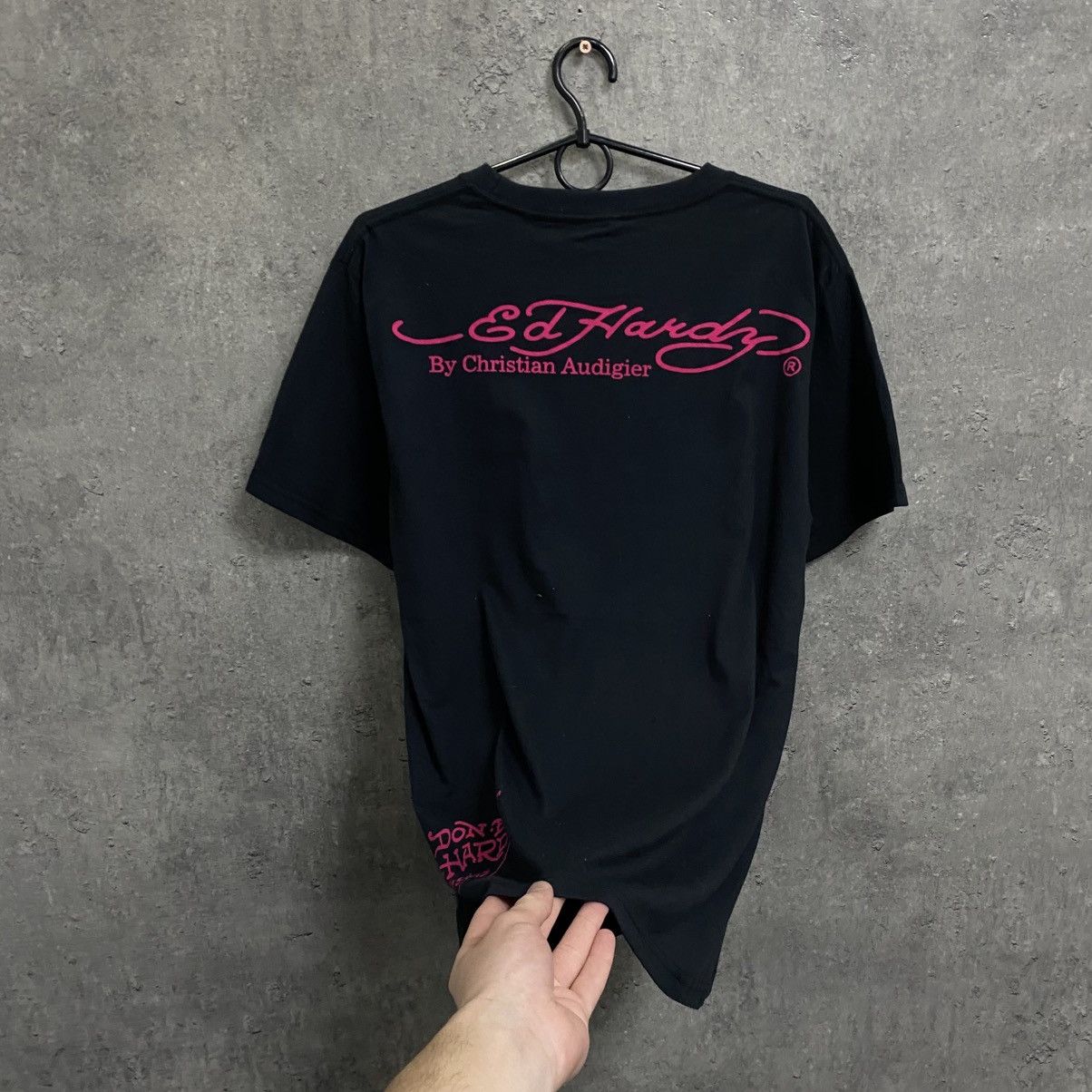Ed Hardy Ed Hardy T-Shirt By Christian Audigier Big Logo Tee Size US L / EU 52-54 / 3 - 7 Thumbnail
