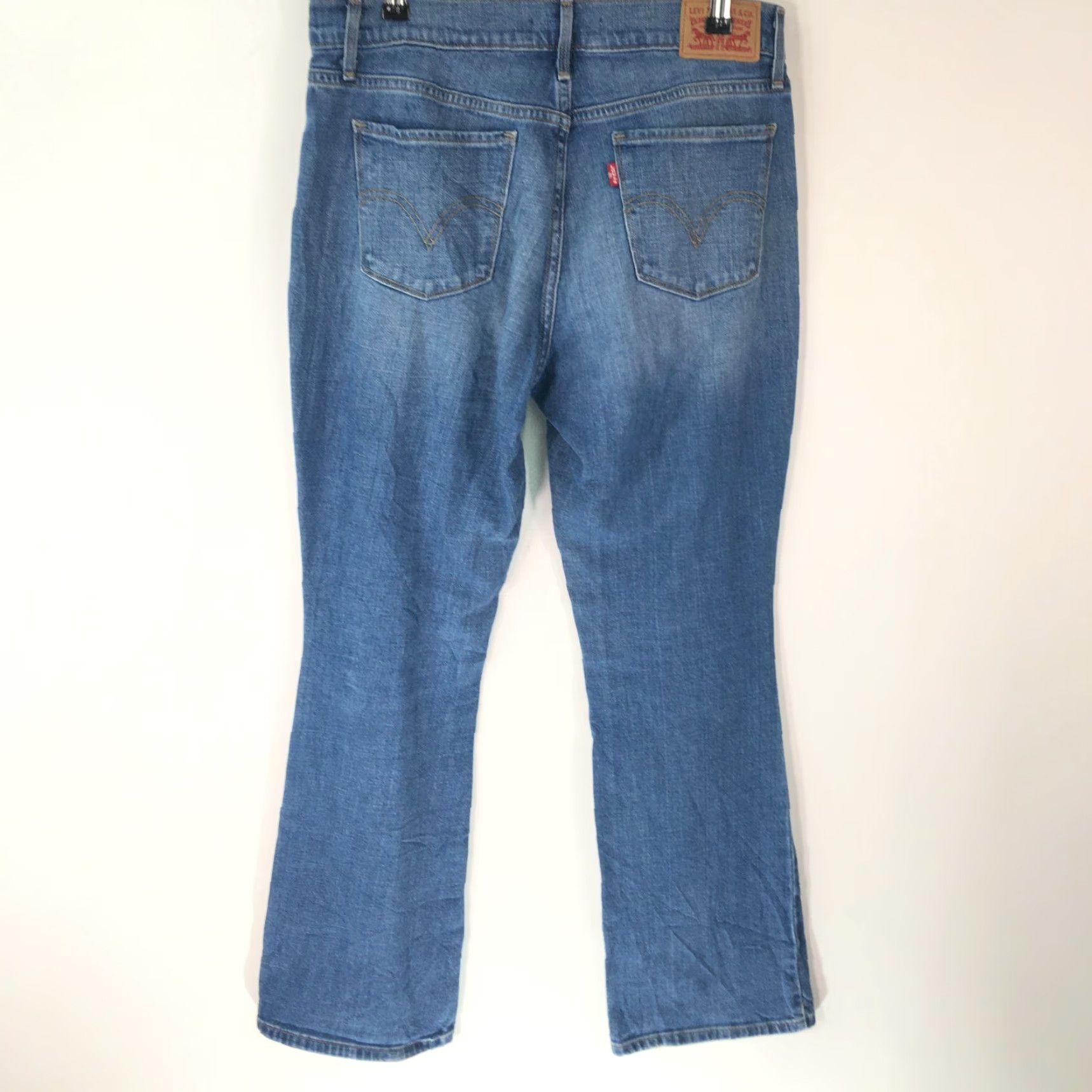 Levi's Levi's 515 Jeans Bootcut Blue Denim Regular 32 Inseam 30 Women's Size 4 Stretch Size 27" / US 4 / IT 40 - 2 Thumbnail