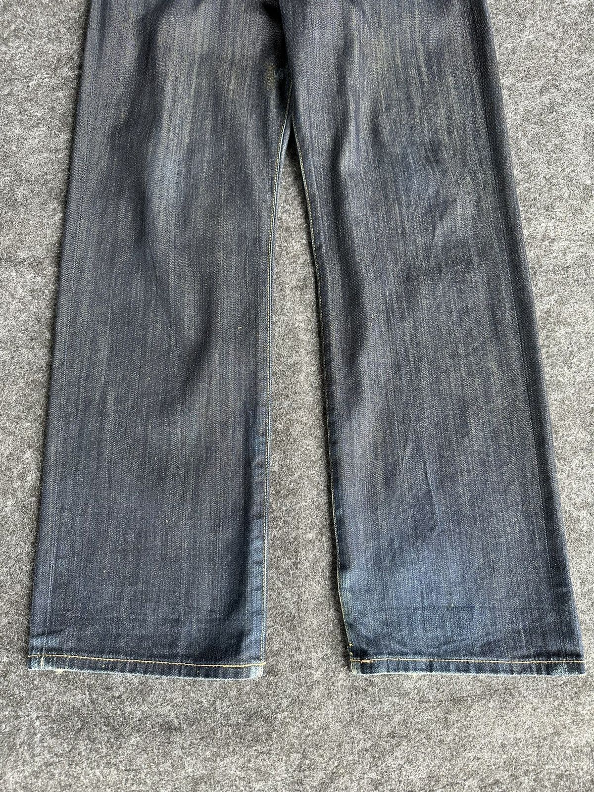 Beauty Beast × Vintage × Wrangler Vintage Wrangler Greensboro Washed Wax Blue Denim D456 Size US 34 / EU 50 - 3 Thumbnail