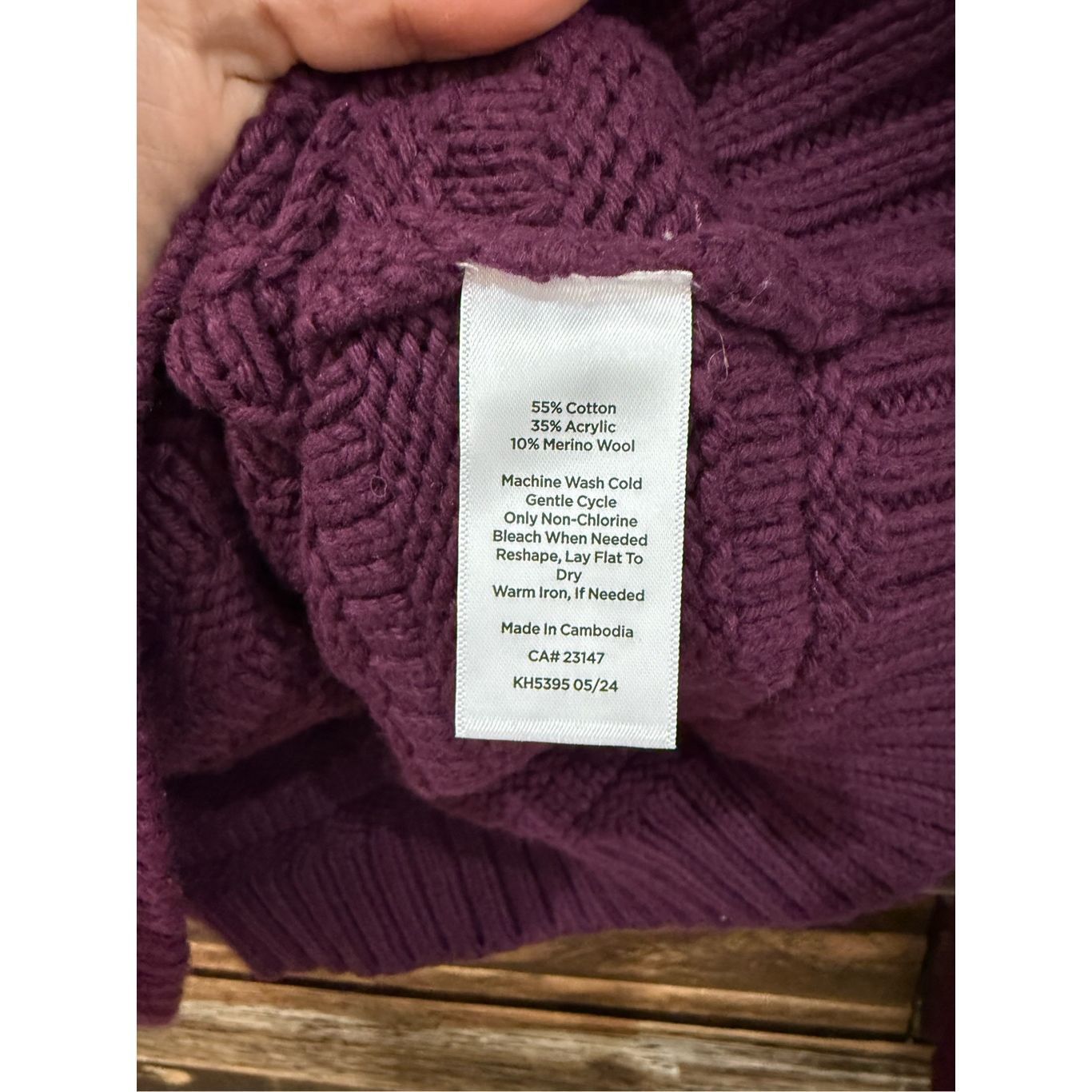 Other Talbots NWT TEXTURE STITCH SNAP MOCKNECK SWEATER sz L Size L / US 10 / IT 46 - 5 Thumbnail