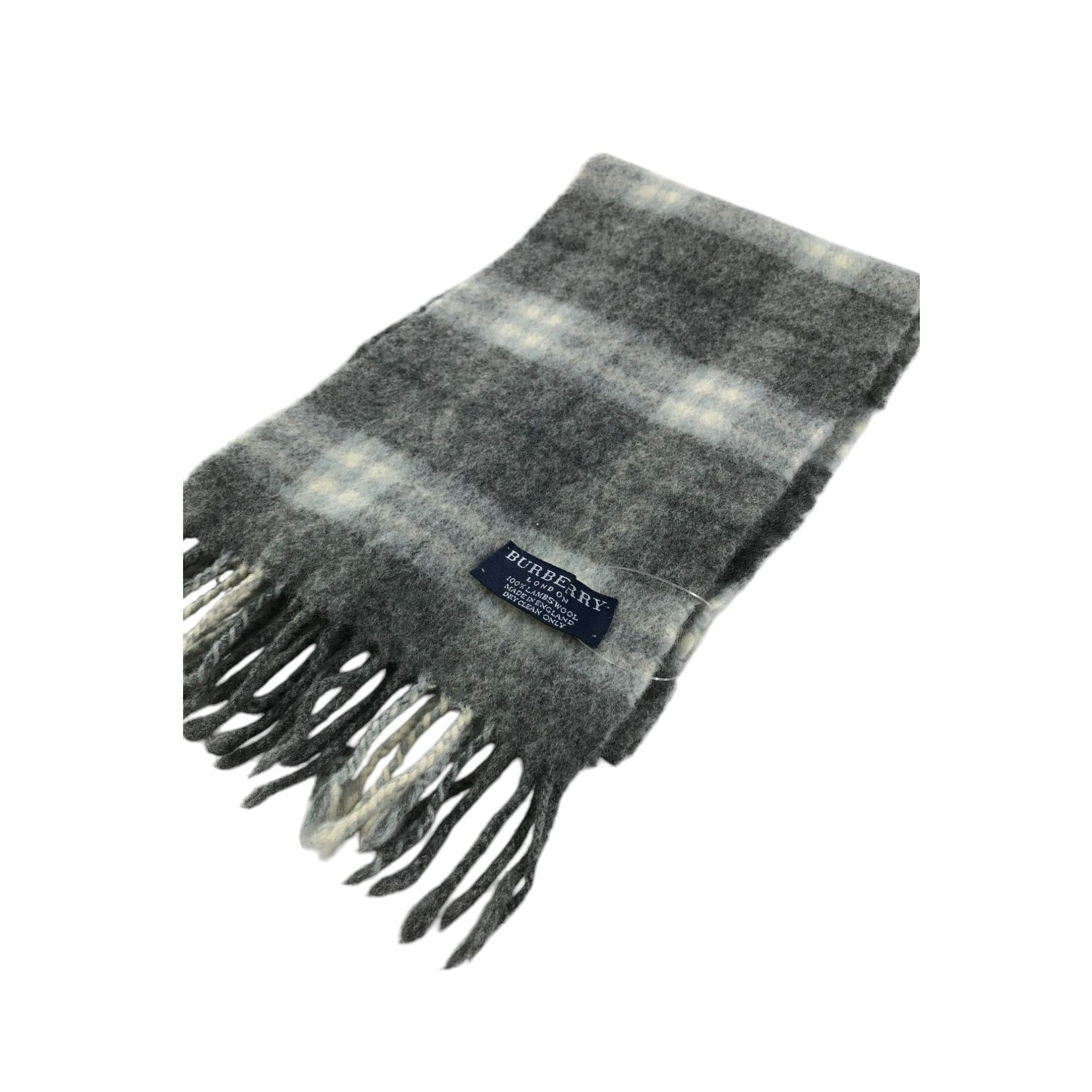 Burberry × Vintage Burberry Scarf / Muffler / Neckwear - WW2596 Size ONE SIZE - 3 Thumbnail