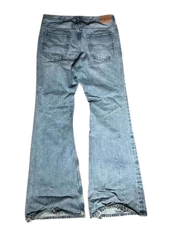 Balenciaga Balenciaga SS24 "Outback Blue" Flared Denim Jeans Size US 36 / EU 52 - 3 Thumbnail