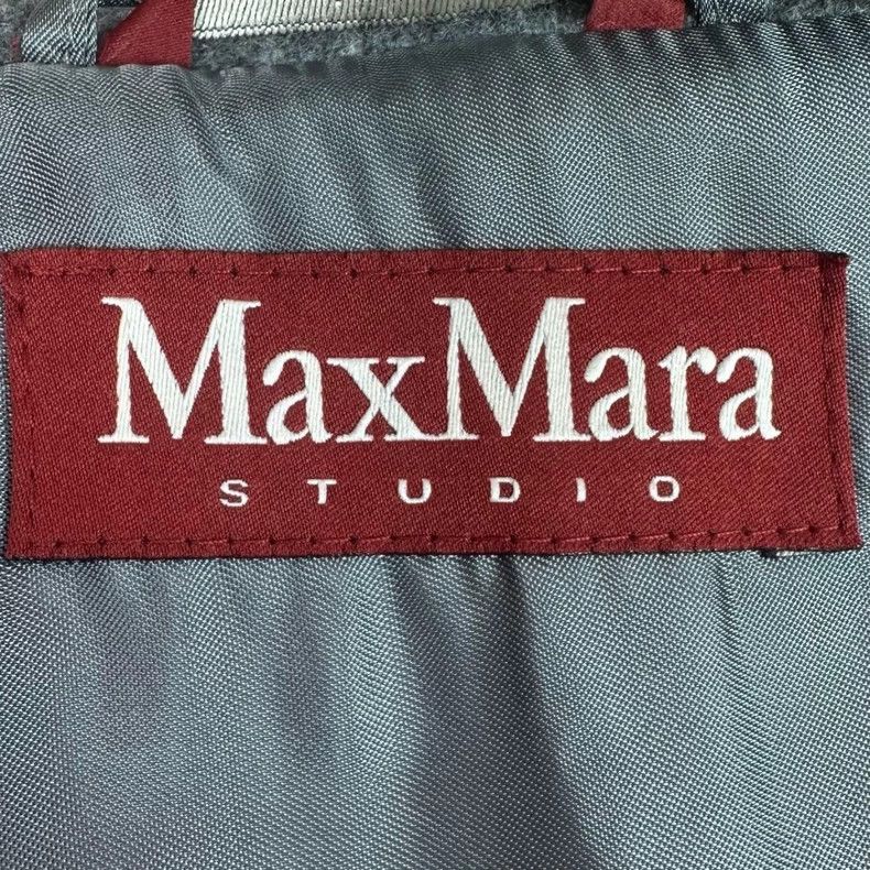 Max Mara Max Mara Grey wool hooded coat Size M / US 6-8 / IT 42-44 - 3 Thumbnail
