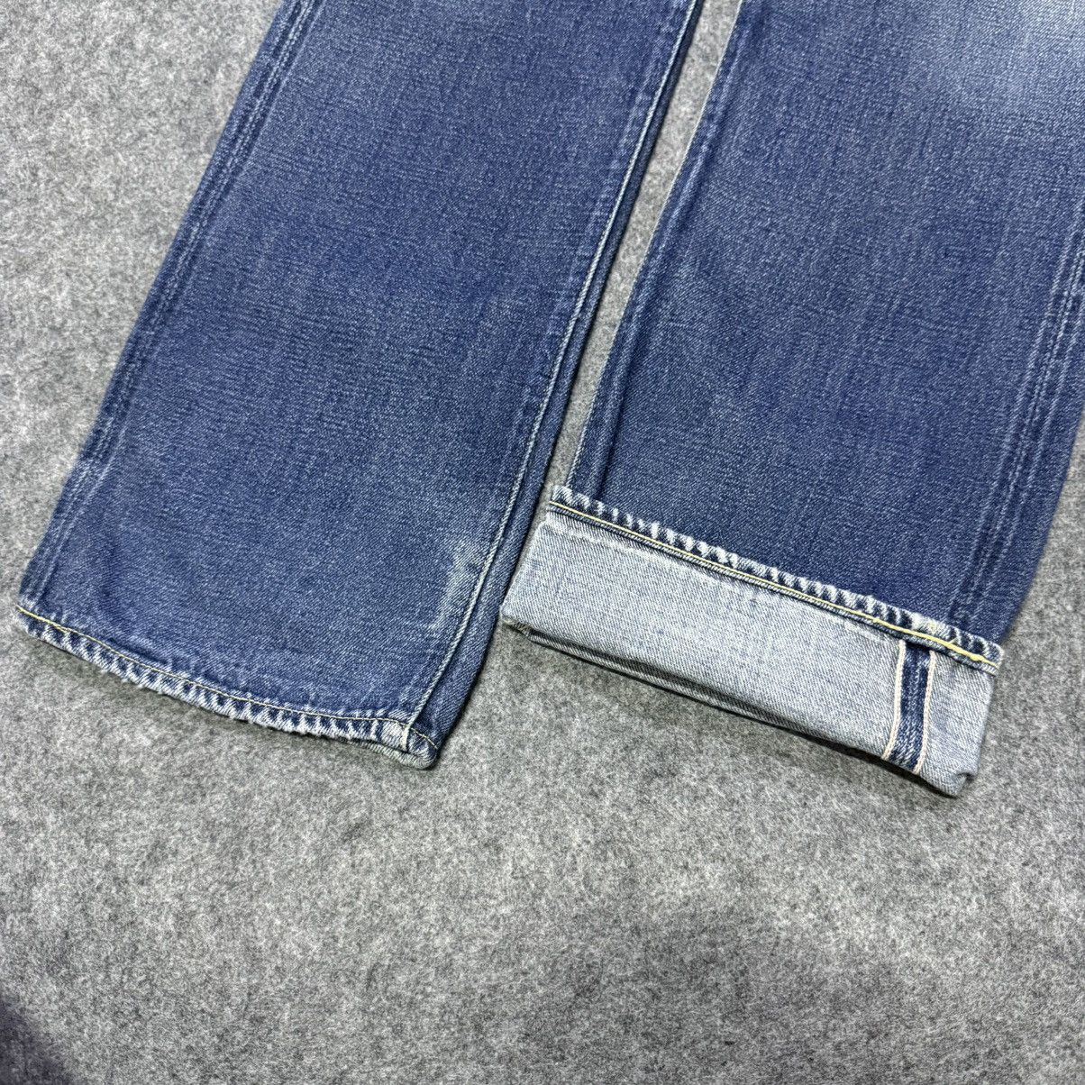 Levi's Vintage Levis 501 Big E Selvedge Distressed Jeans Size US 29 - 3 Thumbnail