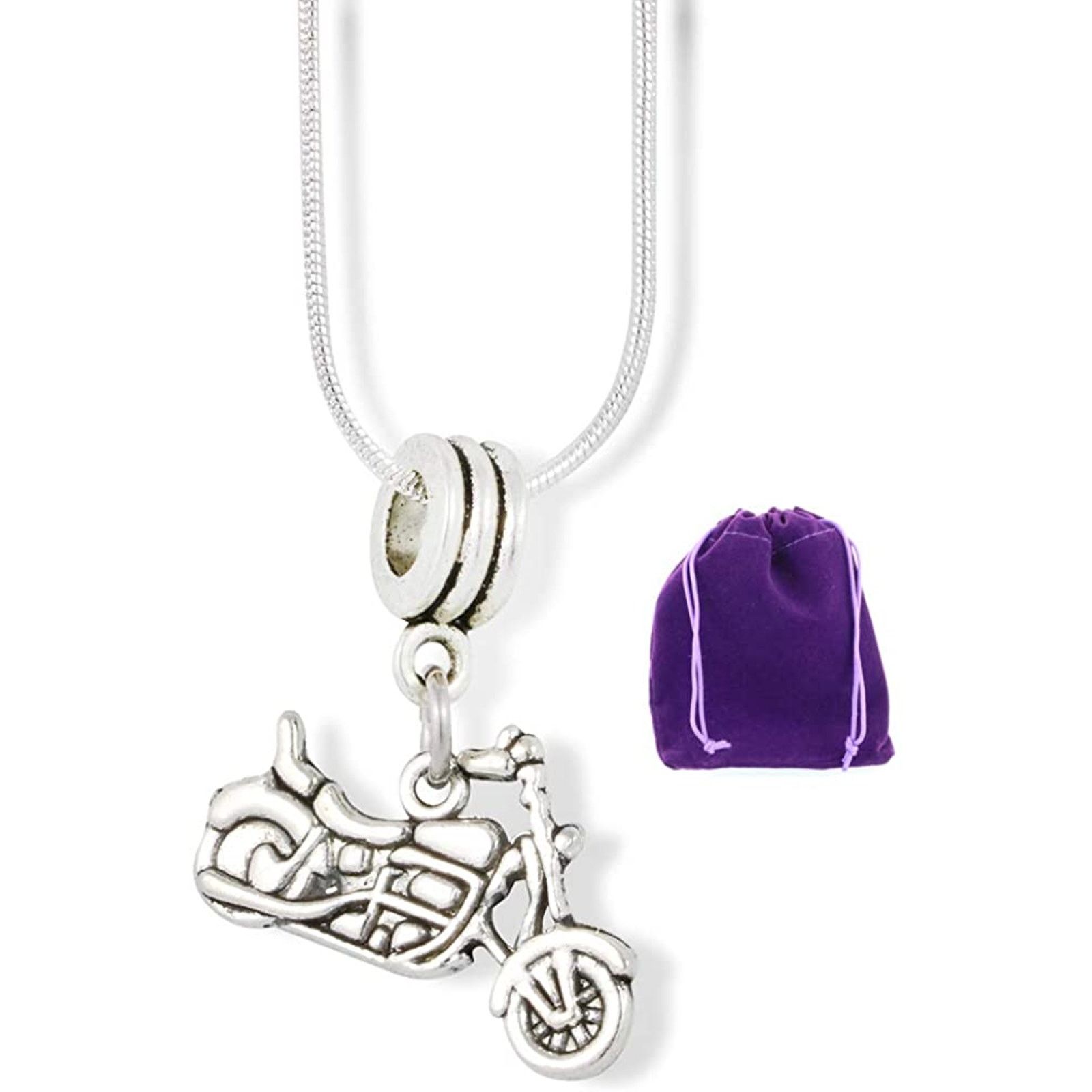 & Other Stories Motorcycle Necklace MotorBike Motor Bike Pendant Jewelry Size ONE SIZE - 1 Thumbnail