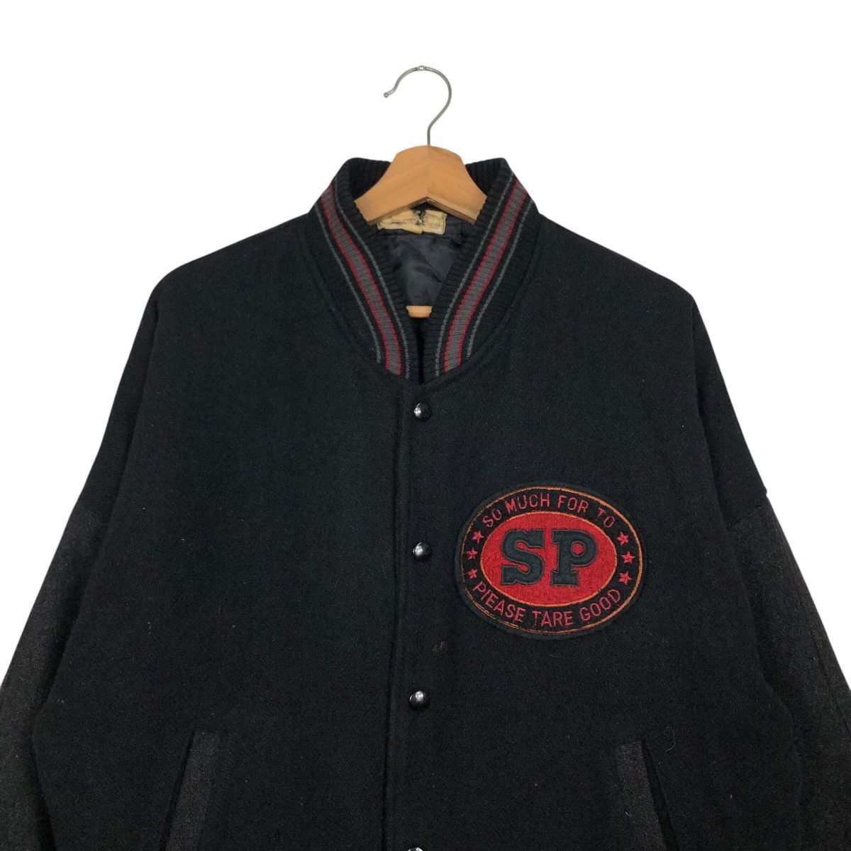 Japanese Brand 📌Vintage Jumper Bomber Jacket Freedom Big Logo Spell Out Size US M / EU 48-50 / 2 - 4 Thumbnail