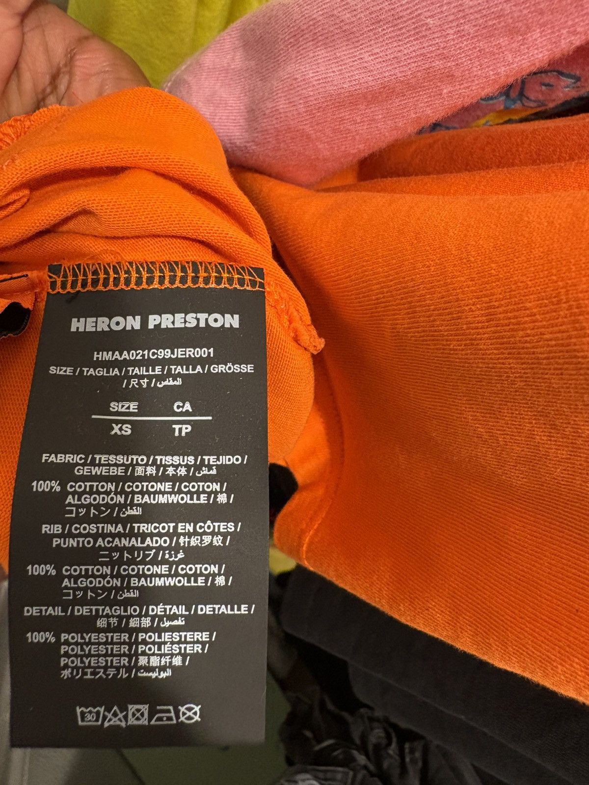 Designer × Heron Preston Heron Preston Logo-Patch High Neck T-Shirt - S Size US S / EU 44-46 / 1 - 6 Thumbnail