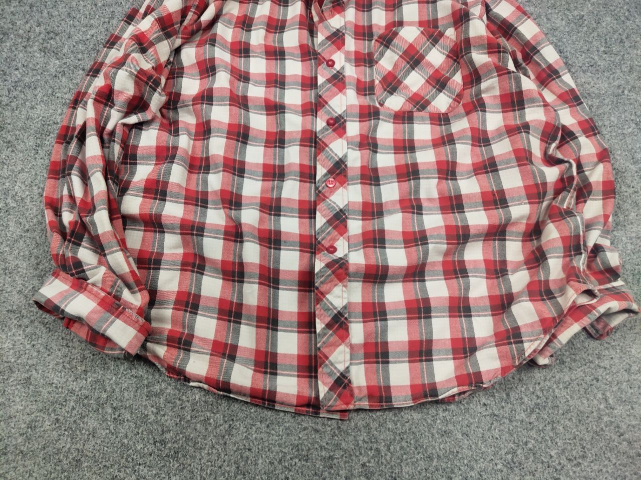 Japanese Brand Vintage 90's Friendship Japan Design Flannel Check Shirt Size US M / EU 48-50 / 2 - 6 Thumbnail