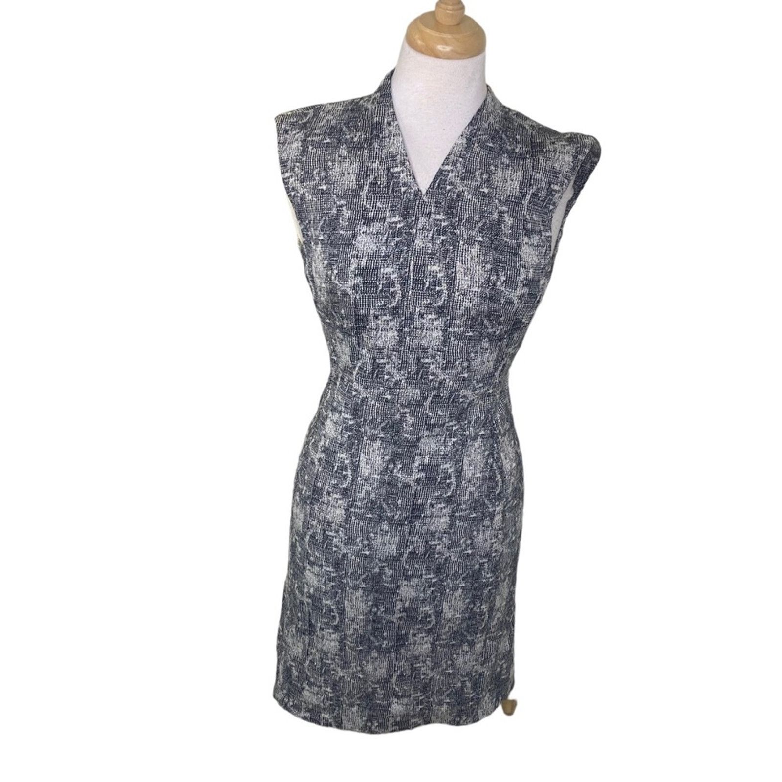 Other MM. LAFLEUR Crackle Jacquard ADITI Sheath Dress Size XS / US 0-2 / IT 36-38 - 2 Thumbnail