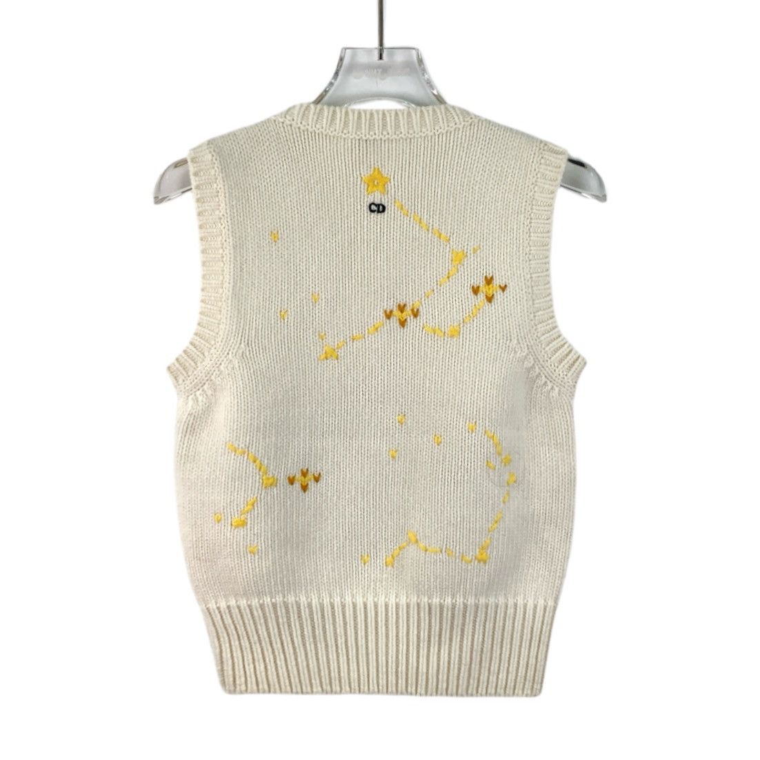 Dior Dior Crab Intarsia Wool Sleeveless Knit Vest K26WX Size XS / US 0-2 / IT 36-38 - 2 Thumbnail