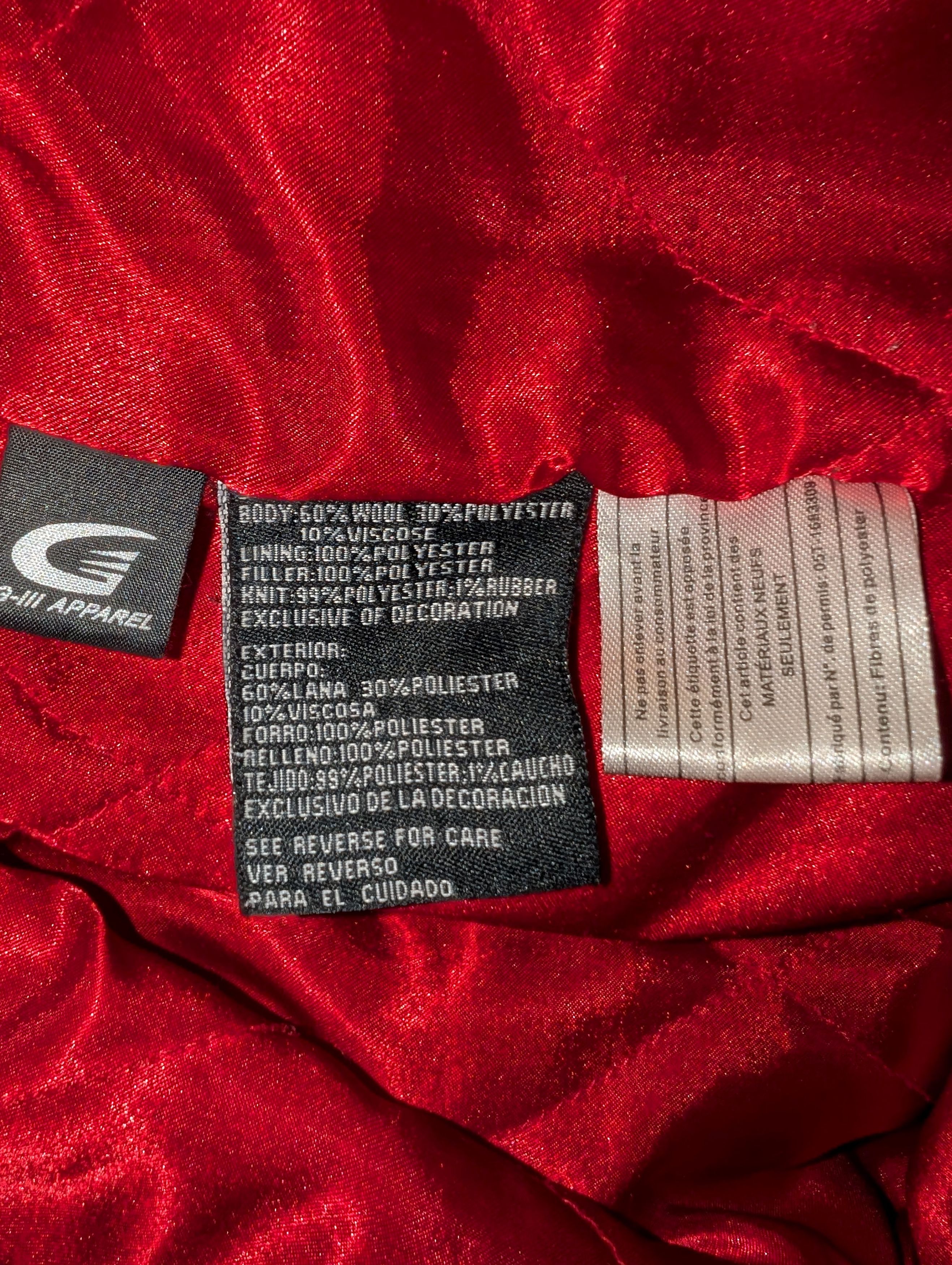 NHL NHL RED OTTAWA SENATOR VARISITY COTTON JACKET Size US M / EU 48-50 / 2 - 7 Thumbnail