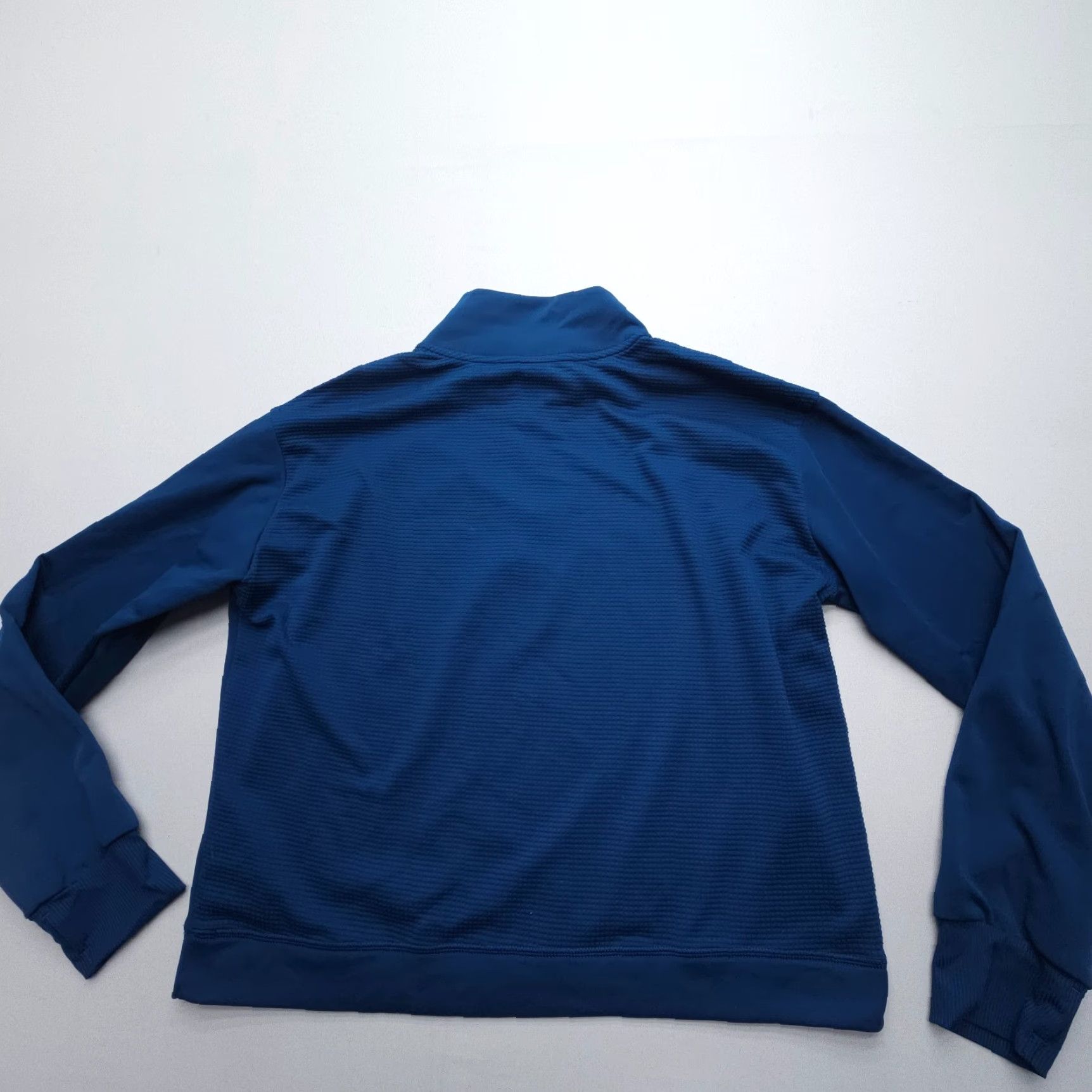 Nike Nike Dri-Fit Icon Clash Midlayer Top Women Size L Blue Fleece Half Zip Mock Neck Size L / US 10 / IT 46 - 2 Thumbnail