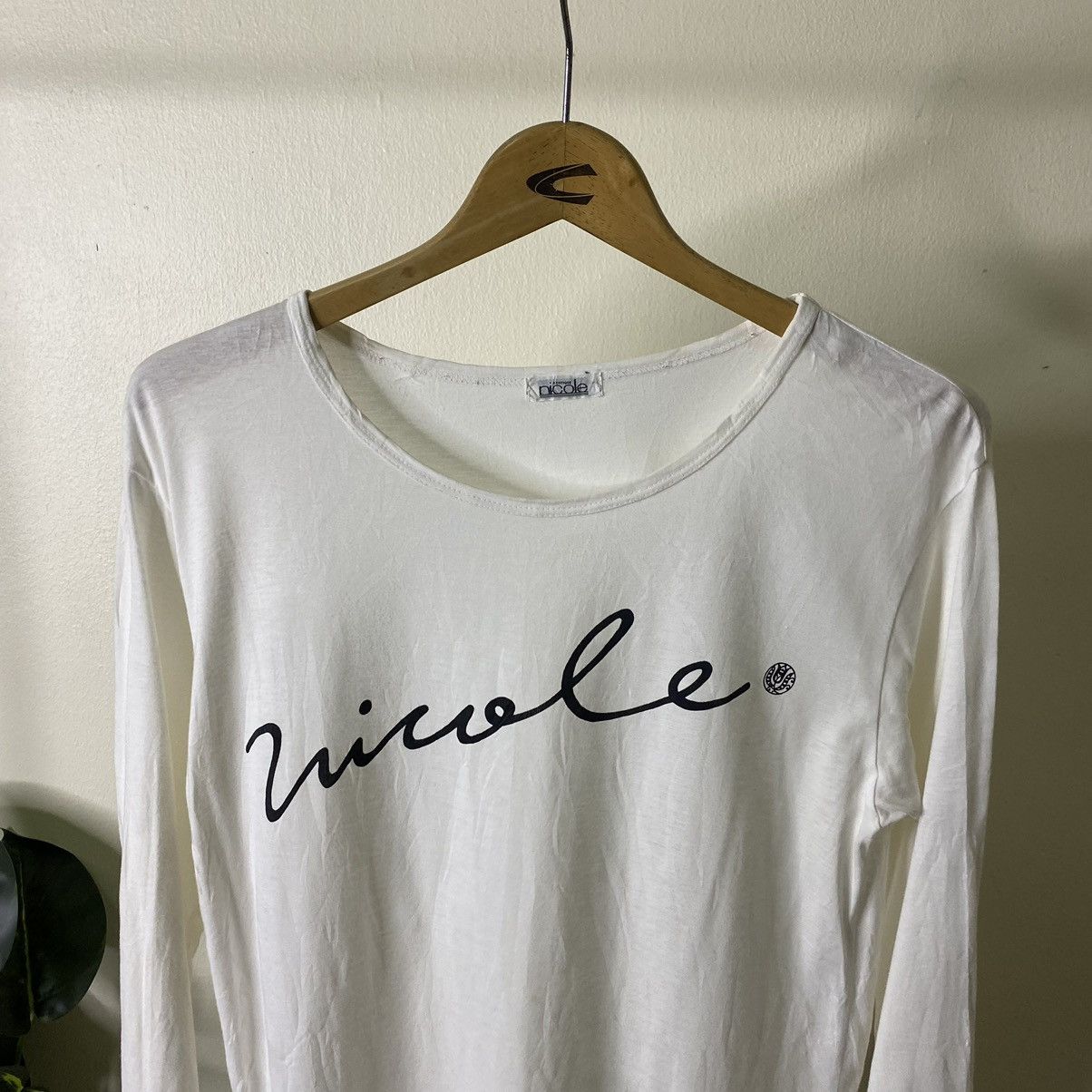 Nicole Club Nicole Boutique Script LS Tee Size US S / EU 44-46 / 1 - 2 Thumbnail
