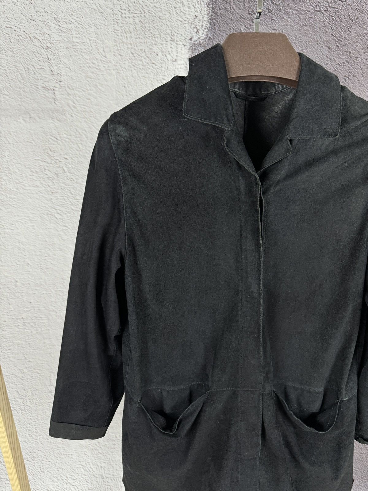 Gimo's Gimo’s black premium suede leather 2 pocket jacket Size M / US 6-8 / IT 42-44 - 10 Thumbnail