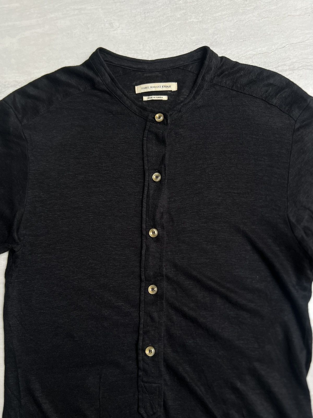 Isabel Marant Isabel Marant Etoile Black T-shirt Size US XS / EU 42 / 0 - 3 Thumbnail
