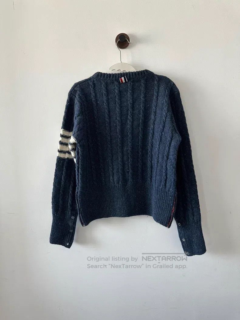 Thom Browne Thom Browne Blue Sweater Size US L / EU 52-54 / 3 - 2 Thumbnail