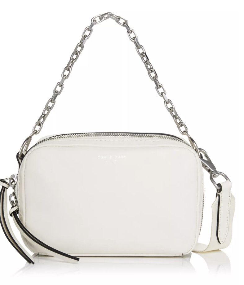 Rag & Bone Rag & Bone Cami Chain Camera Bag Antique White Size ONE SIZE - 2 Thumbnail