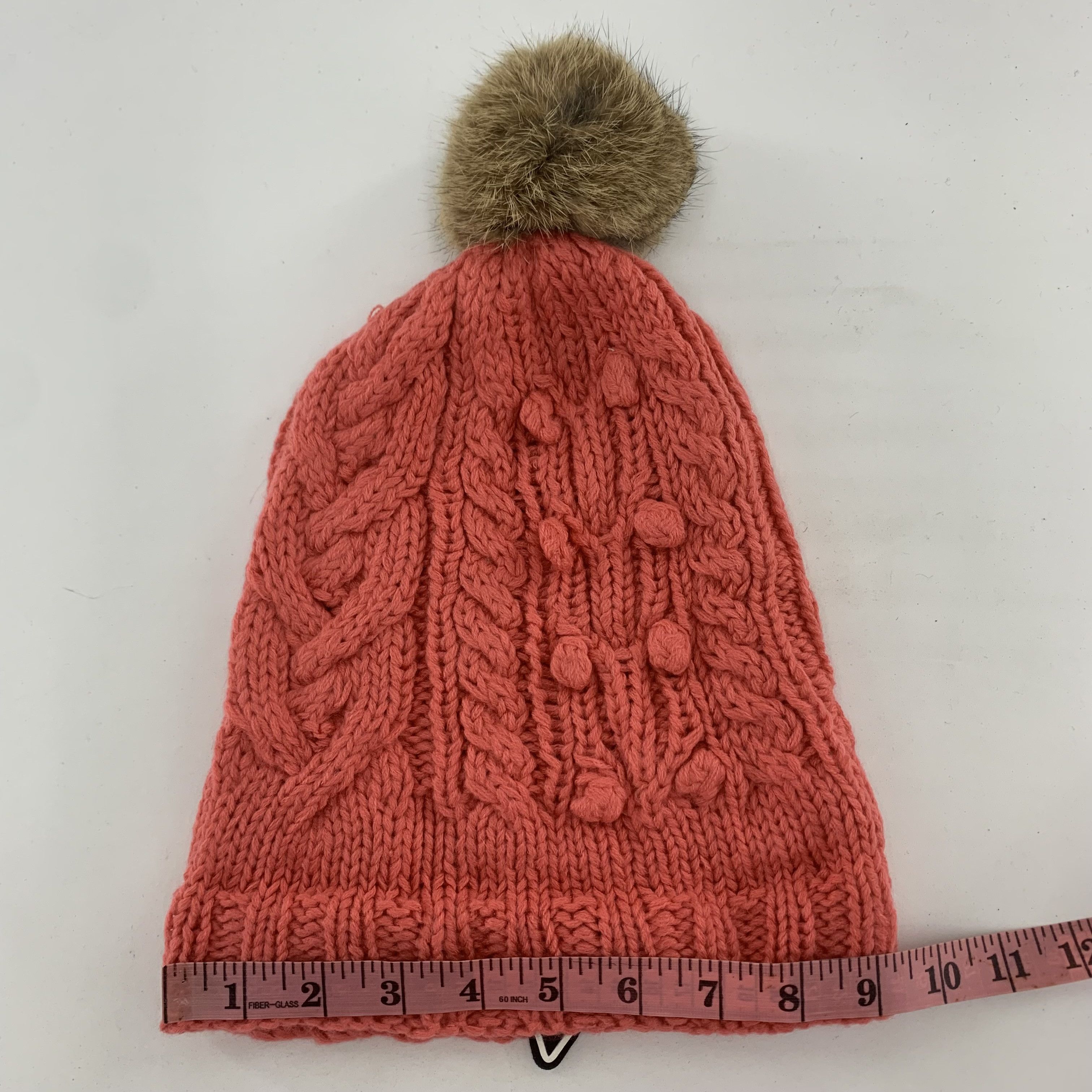 Vintage Vintage Beanie Cable Knitted Hat Snowcap Size ONE SIZE - 10 Thumbnail