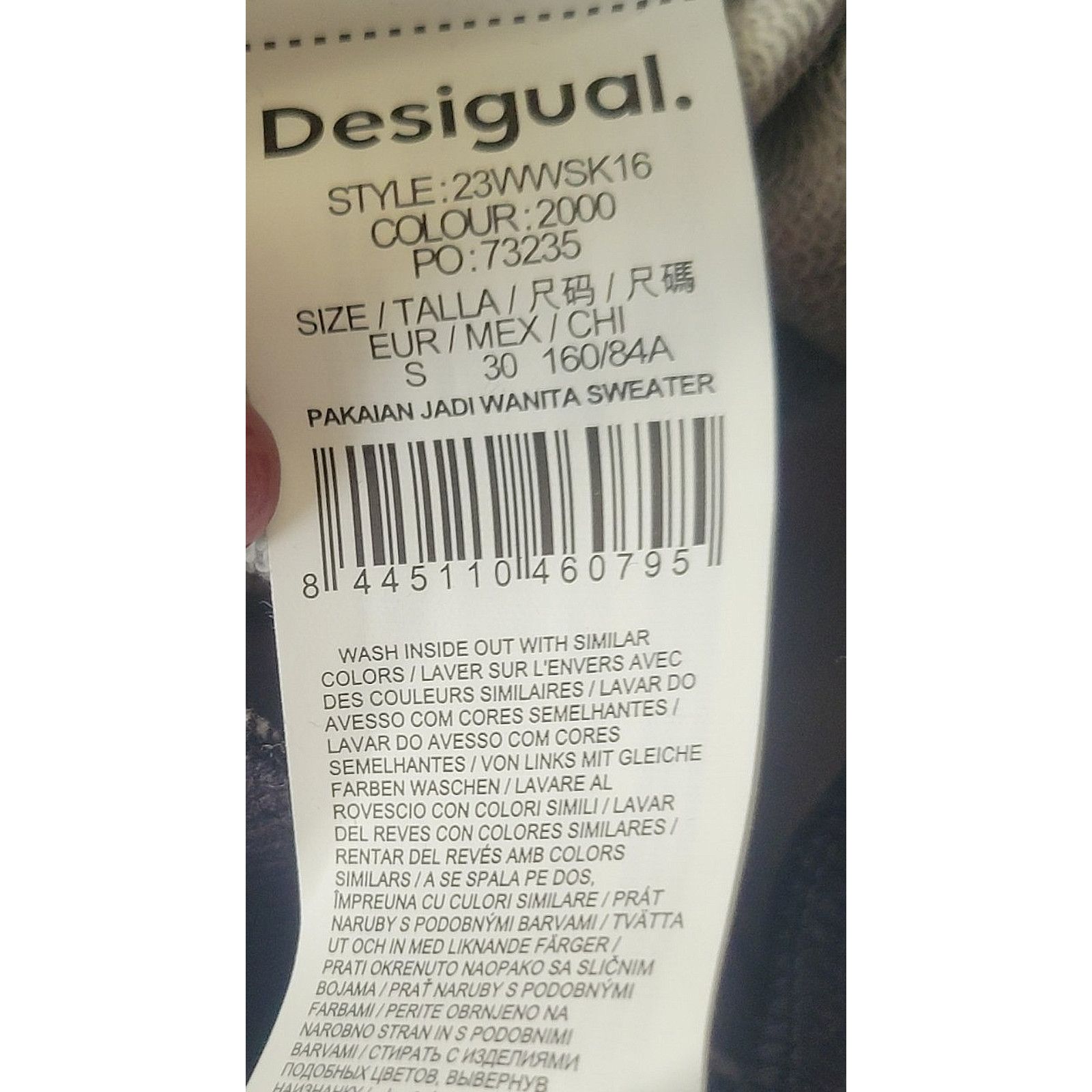 Desigual Desigual Hoodie Women Floral Art Black Multi Pullover Size S Size S / US 4 / IT 40 - 5 Thumbnail