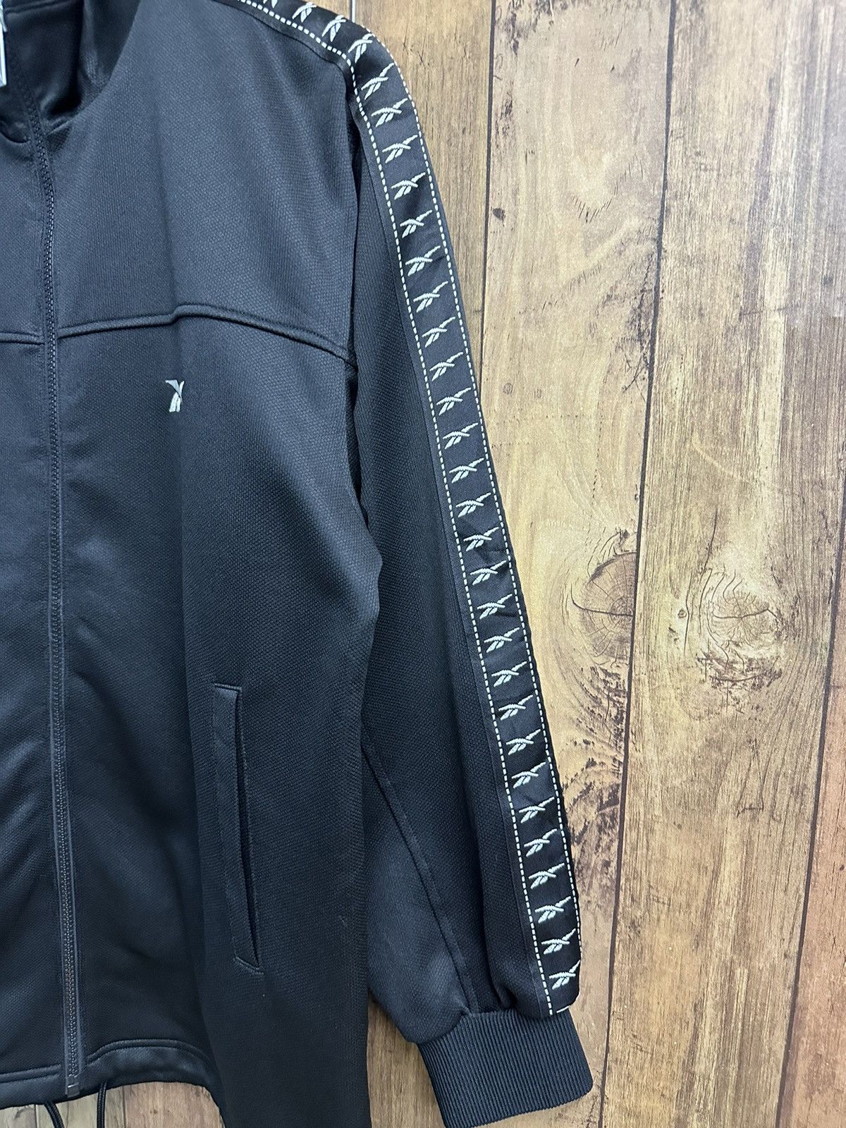 Reebok × Vintage Vintage Reebok Sidetape 90s Zipper Tracktop Z03 Size US M / EU 48-50 / 2 - 3 Thumbnail