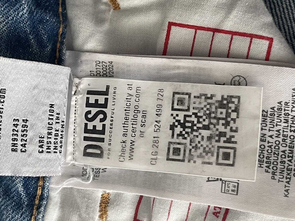 Diesel Diesel 1996 Blue Jeans Size US 30 / EU 46 - 6 Thumbnail