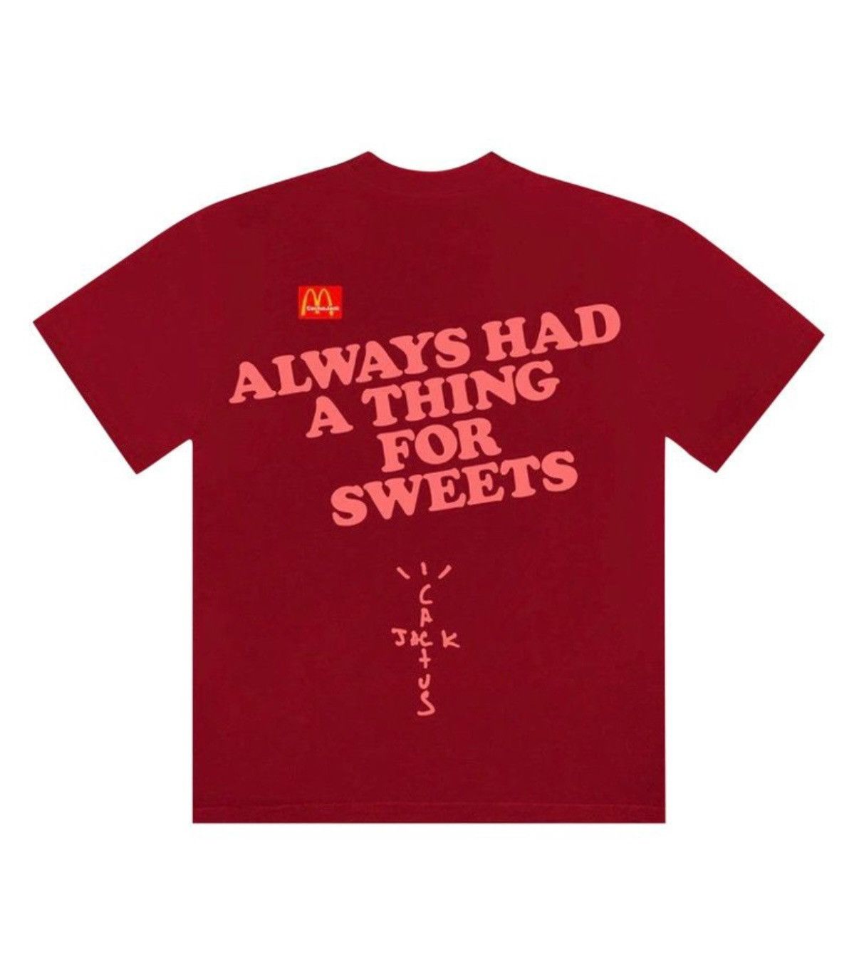 Travis Scott Travis Scott x McDonald’s Apple Pie T Shirt Size US M / EU 48-50 / 2 - 5 Thumbnail