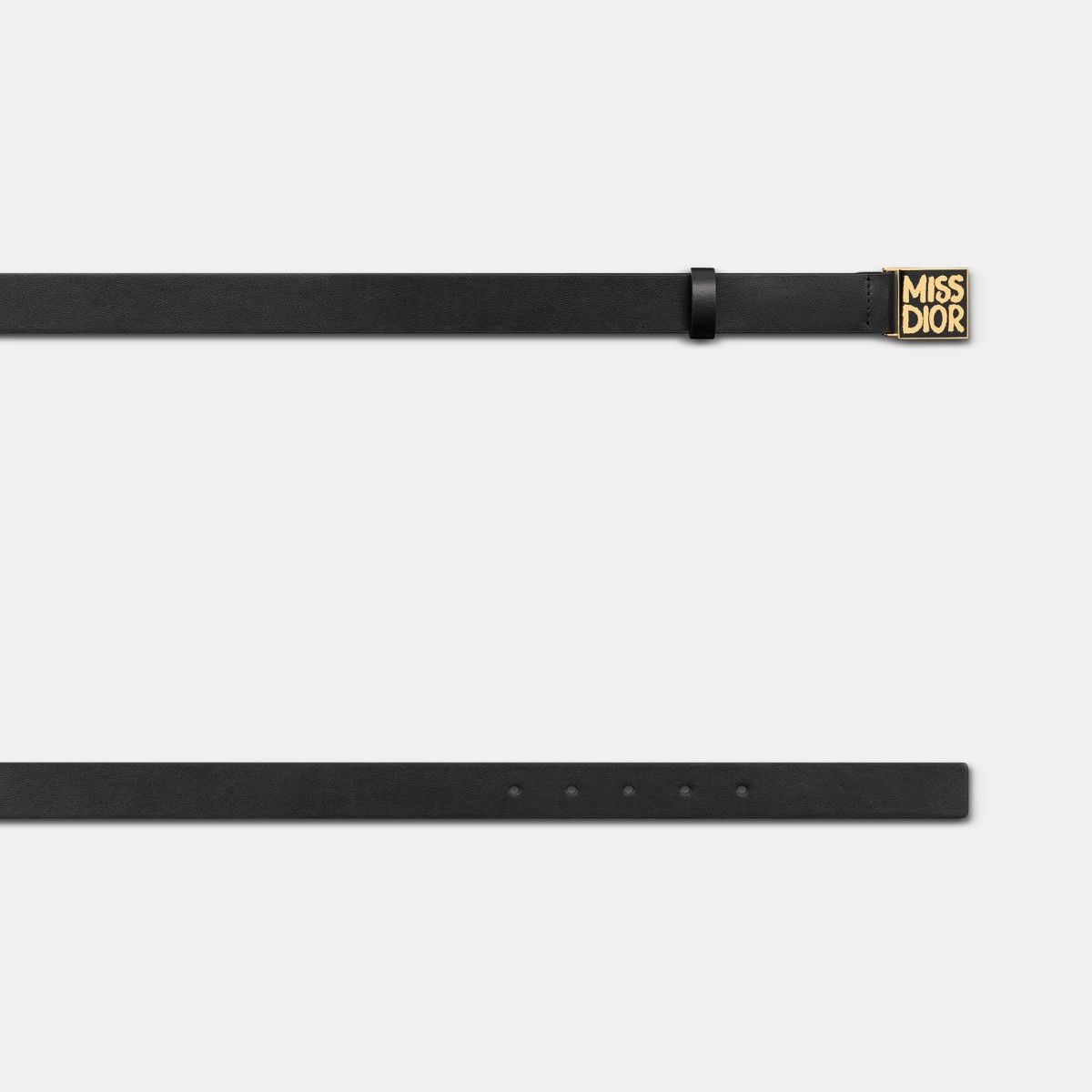 Dior o1bcso1str0126 Size:OS/Miss Dior Graffiti Belt in Black Size ONE SIZE - 3 Thumbnail