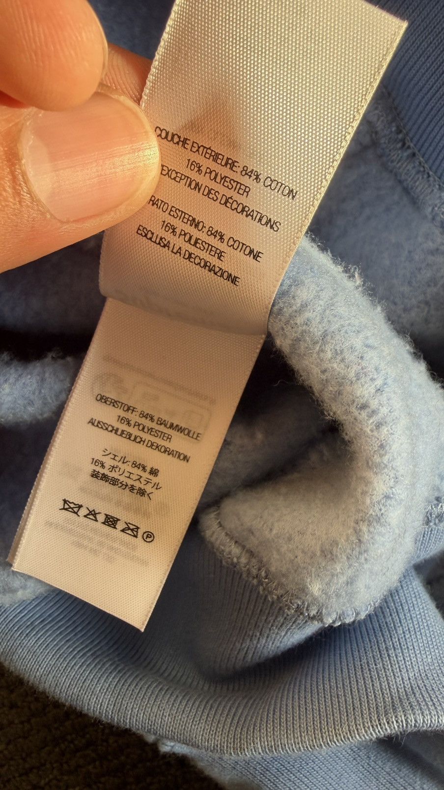 Supreme Supreme bb Simon zip-up hooded sweatshirt (BLUE) size S Size US S / EU 44-46 / 1 - 8 Thumbnail