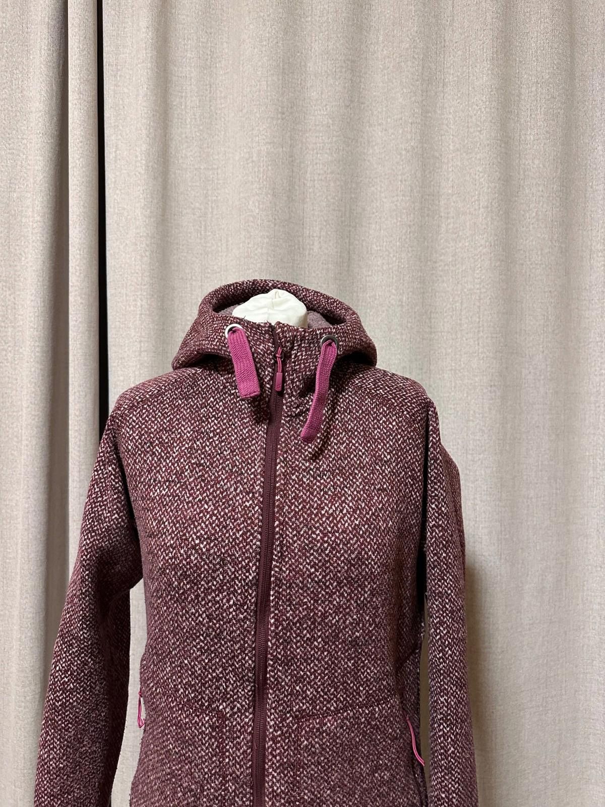 Rab Rab Womens Amy Hoody Red Fleece Chunky Sweater Warm Jacket Size L / US 10 / IT 46 - 2 Thumbnail