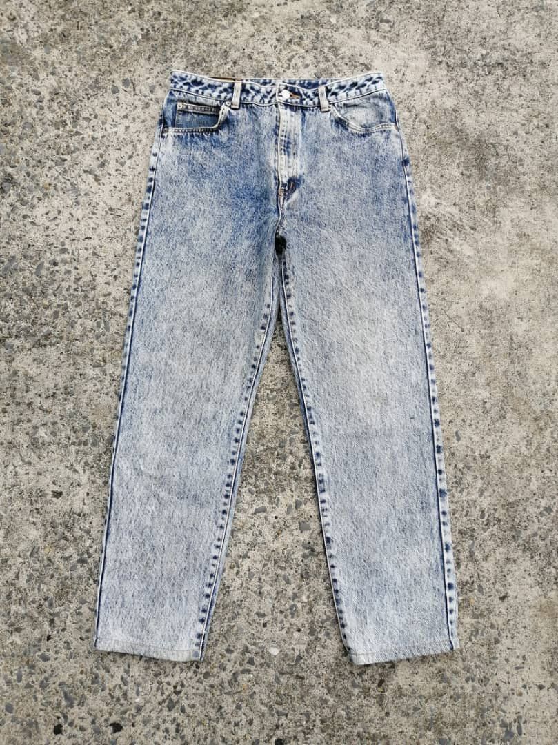Edwin × Vintage Vintage Edwin 1510-96 Acid Washed Denim Jeans Size US 30 / EU 46 - 2 Thumbnail
