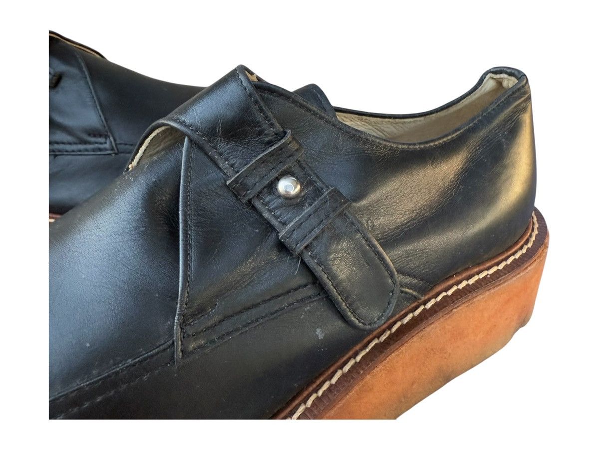 Japanese Brand × Y's × Yohji Yamamoto RARE Y’s Bis L’iMi By Yohji Yamamoto Leather Yam Shoes Size US 7 / EU 40 - 10 Thumbnail