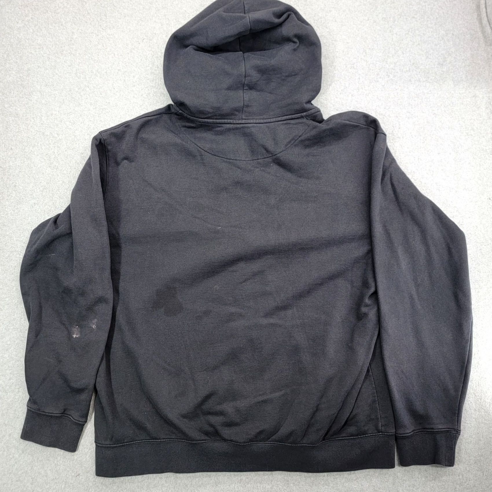 Nike Nike hoodie Mens 2XL Full Zip Sweatshirt Embroidered 90s Y2K Vintage Black Cotton Polyester Pockets Hooded Zip Regular Mens Size US XXL / EU 58 / 5 - 5 Thumbnail