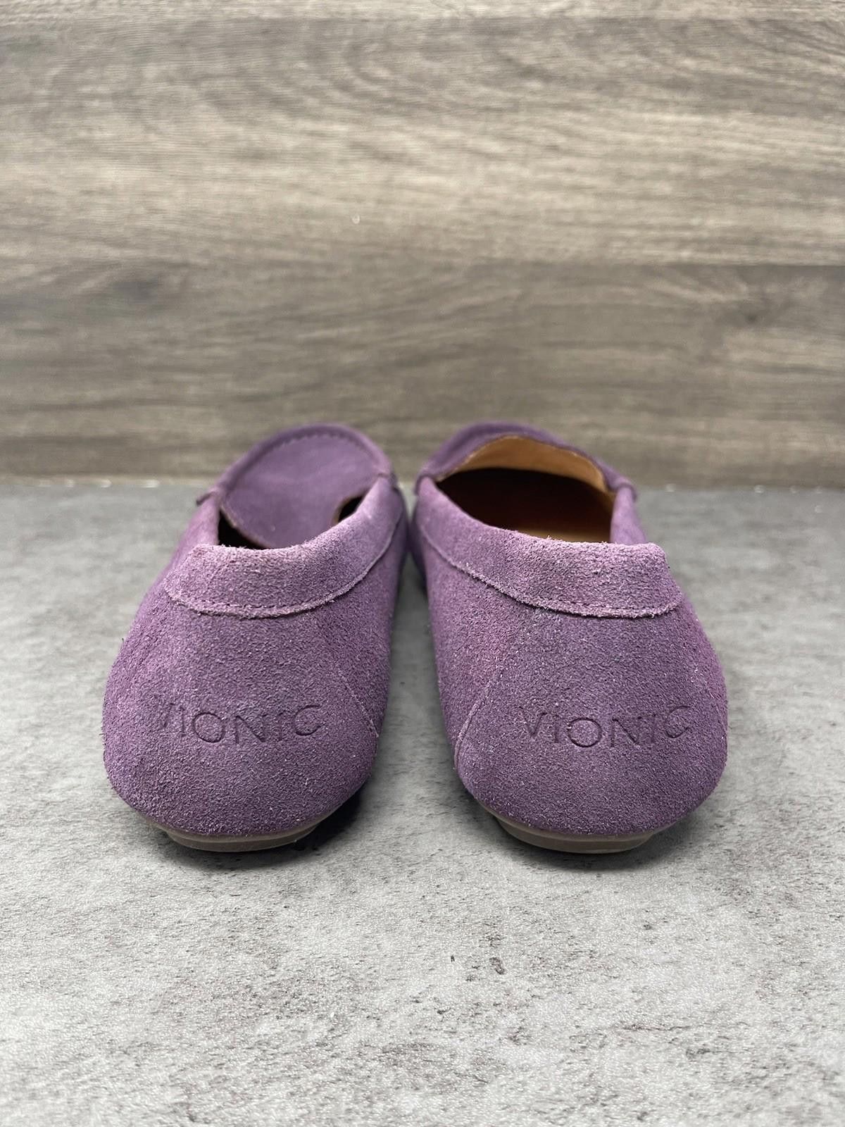 Vionic Vionic Shoes Womens 9.5 Chill Debbie Suede Loafers Purple Size US 9.5 / IT 39.5 - 8 Thumbnail