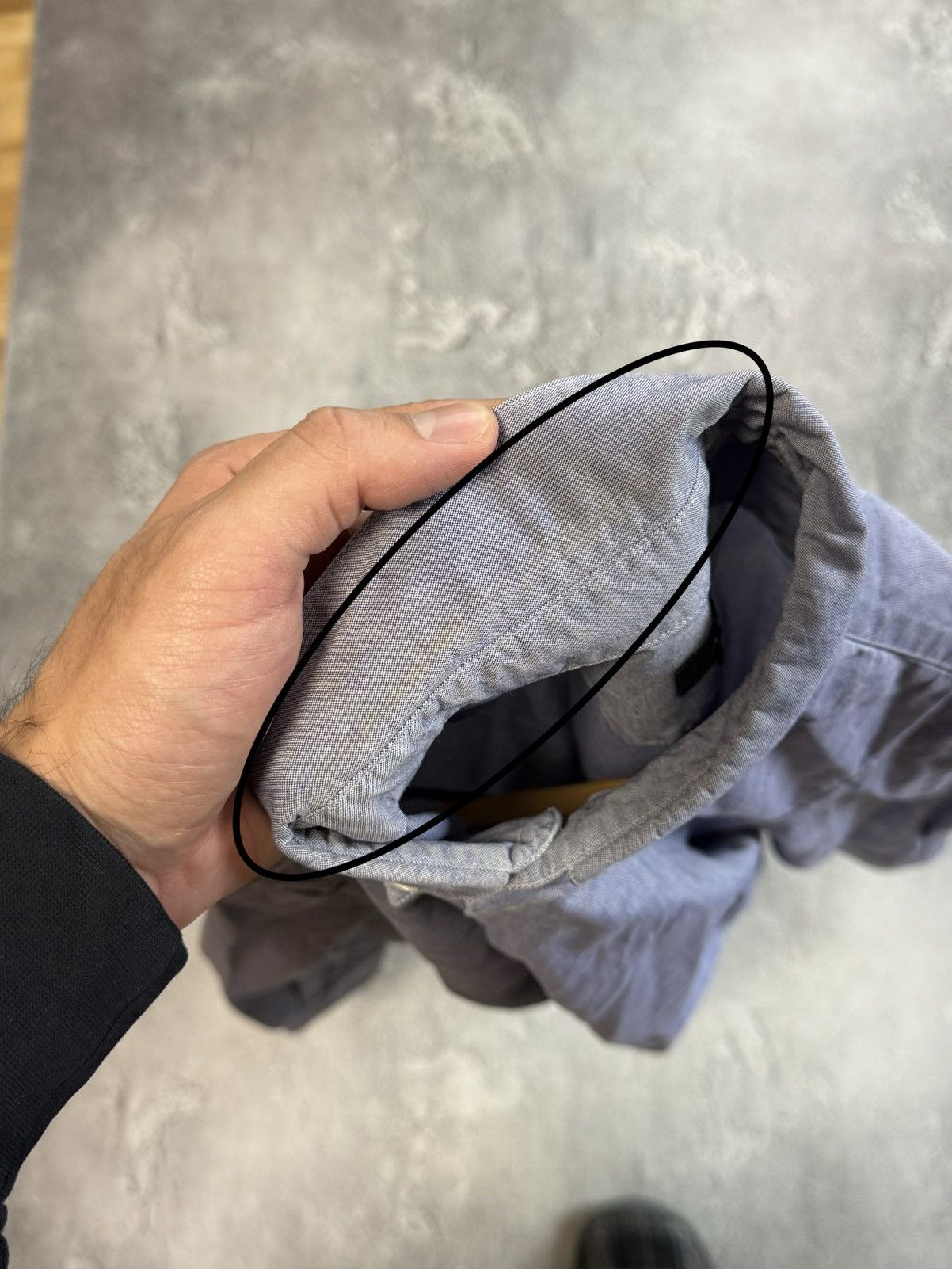 A.P.C. A.P.C Rue Madame Paris Chambray Long Sleeve Button Up Shirt Size US S / EU 44-46 / 1 - 7 Thumbnail