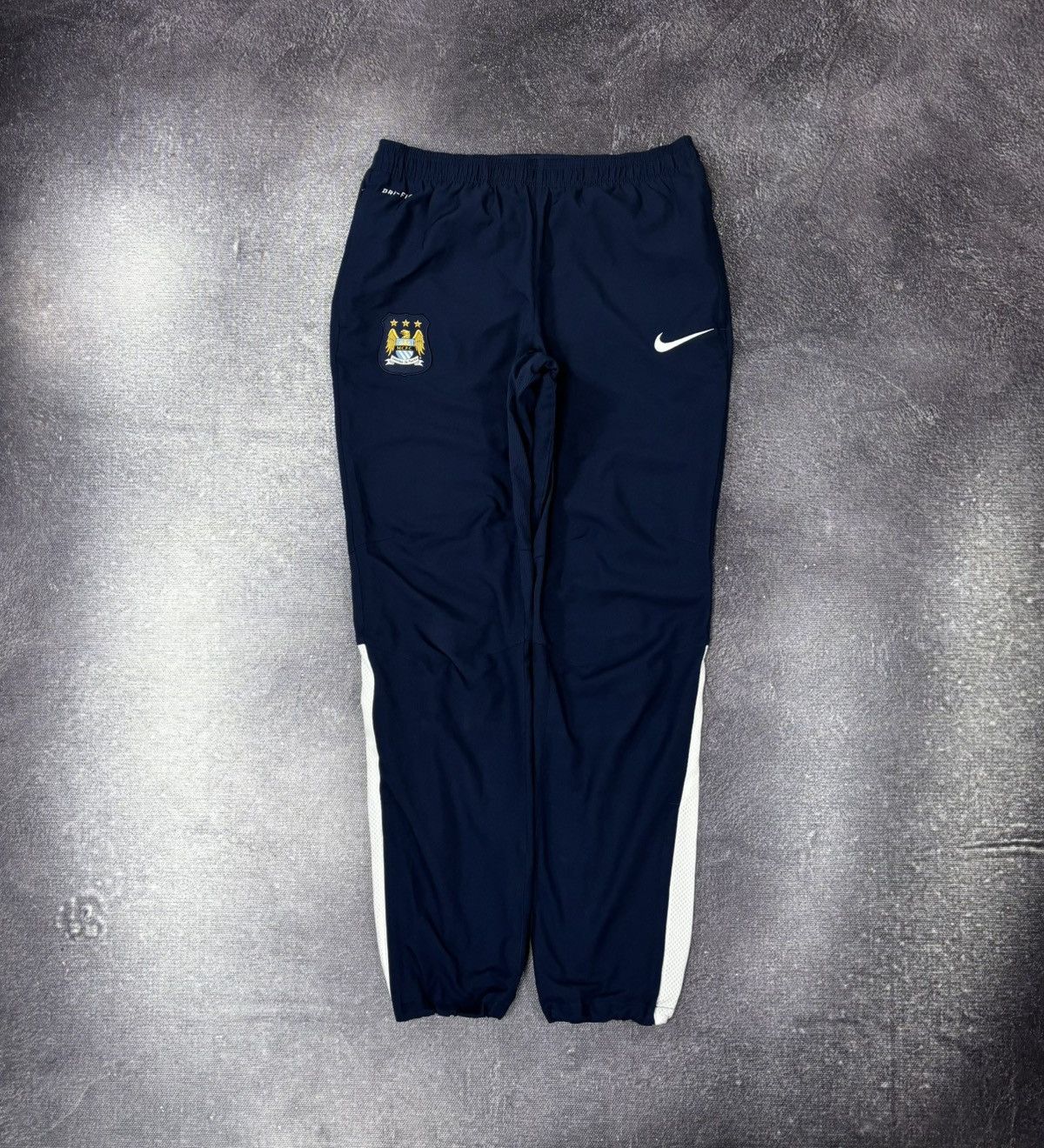 Nike Nike Manchester City Y2K Dri-Fit Navy Blue Hype Track Pants Size US 30 / EU 46 - 1 Thumbnail