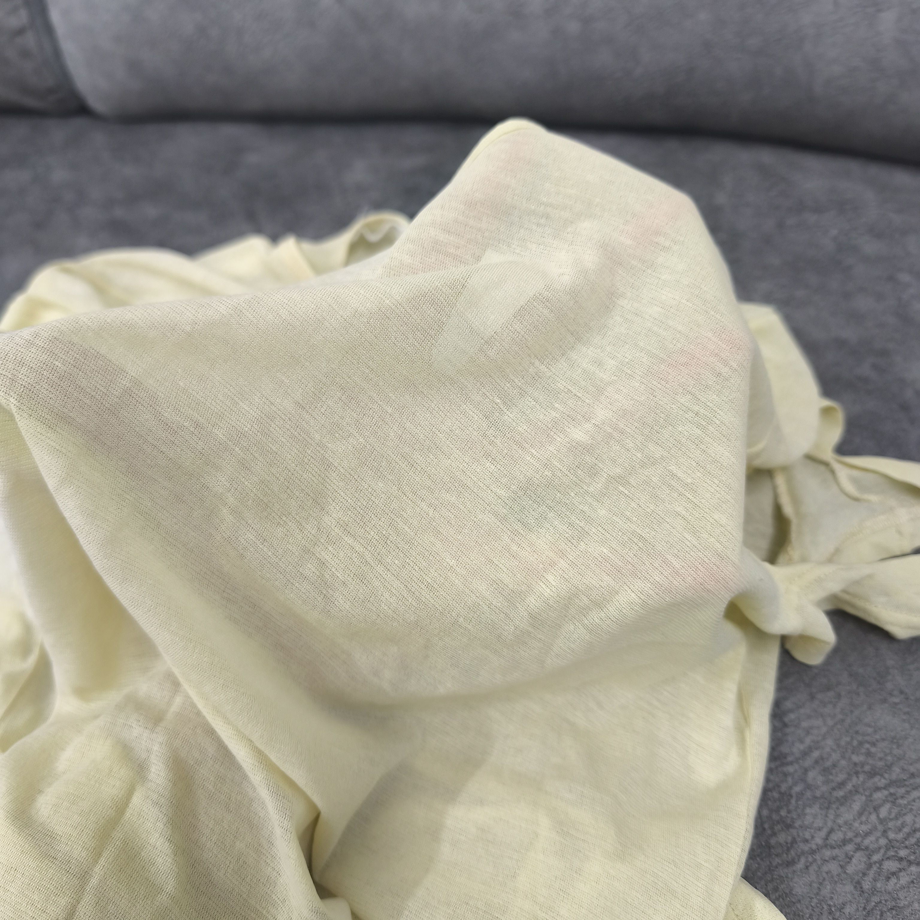 Helmut Lang Helmut Lang SS98 Slashed Sleeve Sheer Tee - Size M Size M / US 6-8 / IT 42-44 - 7 Thumbnail