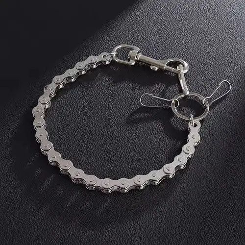 VIBE 44cm Length Motorcycle Chain Wallet Waist Key chain Size ONE SIZE - 2 Thumbnail