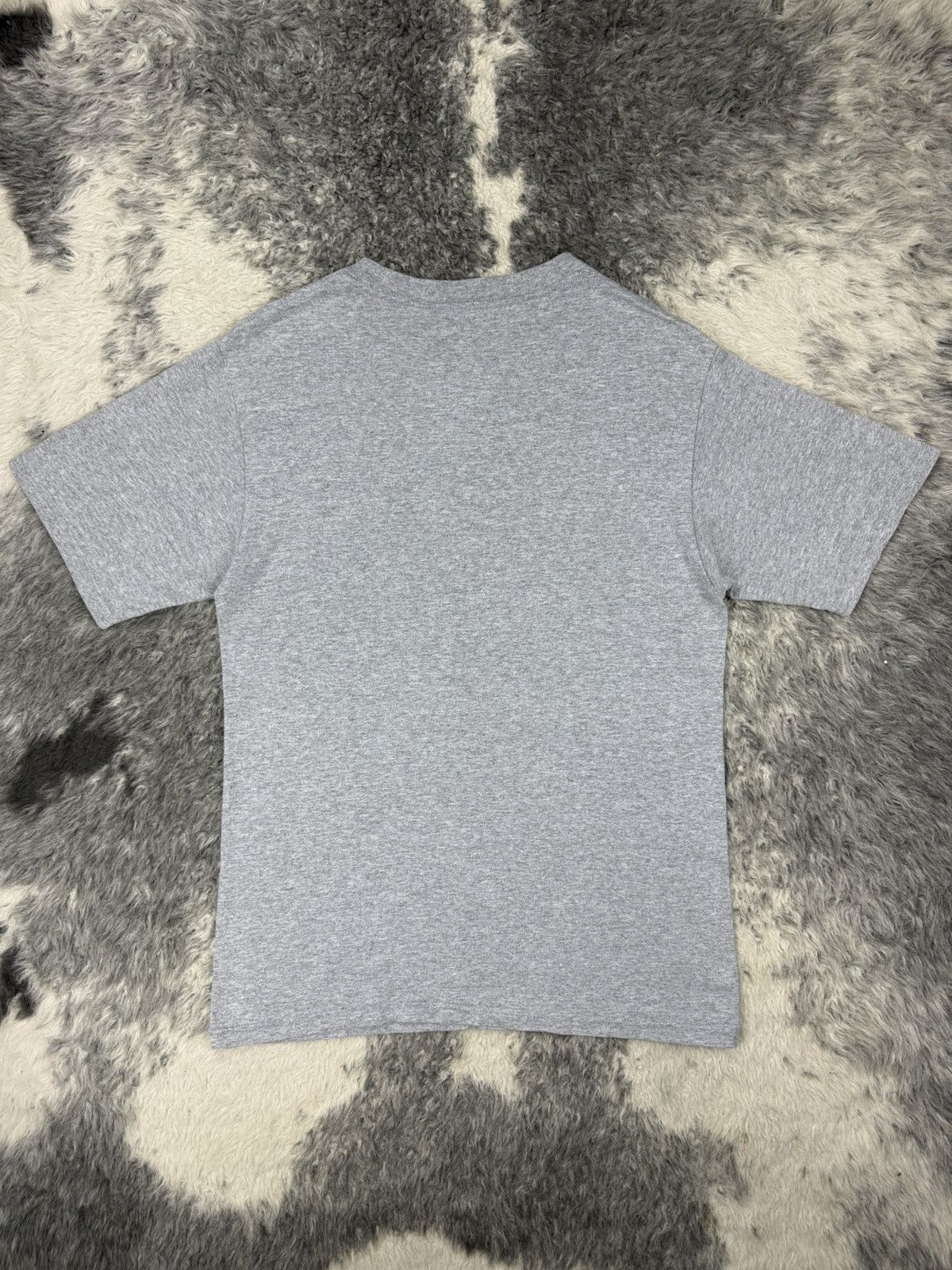 Stussy Vintage Y2K Stüssy Multiprint Rap Tee Heather Grey Tshirt Size US S / EU 44-46 / 1 - 12 Thumbnail