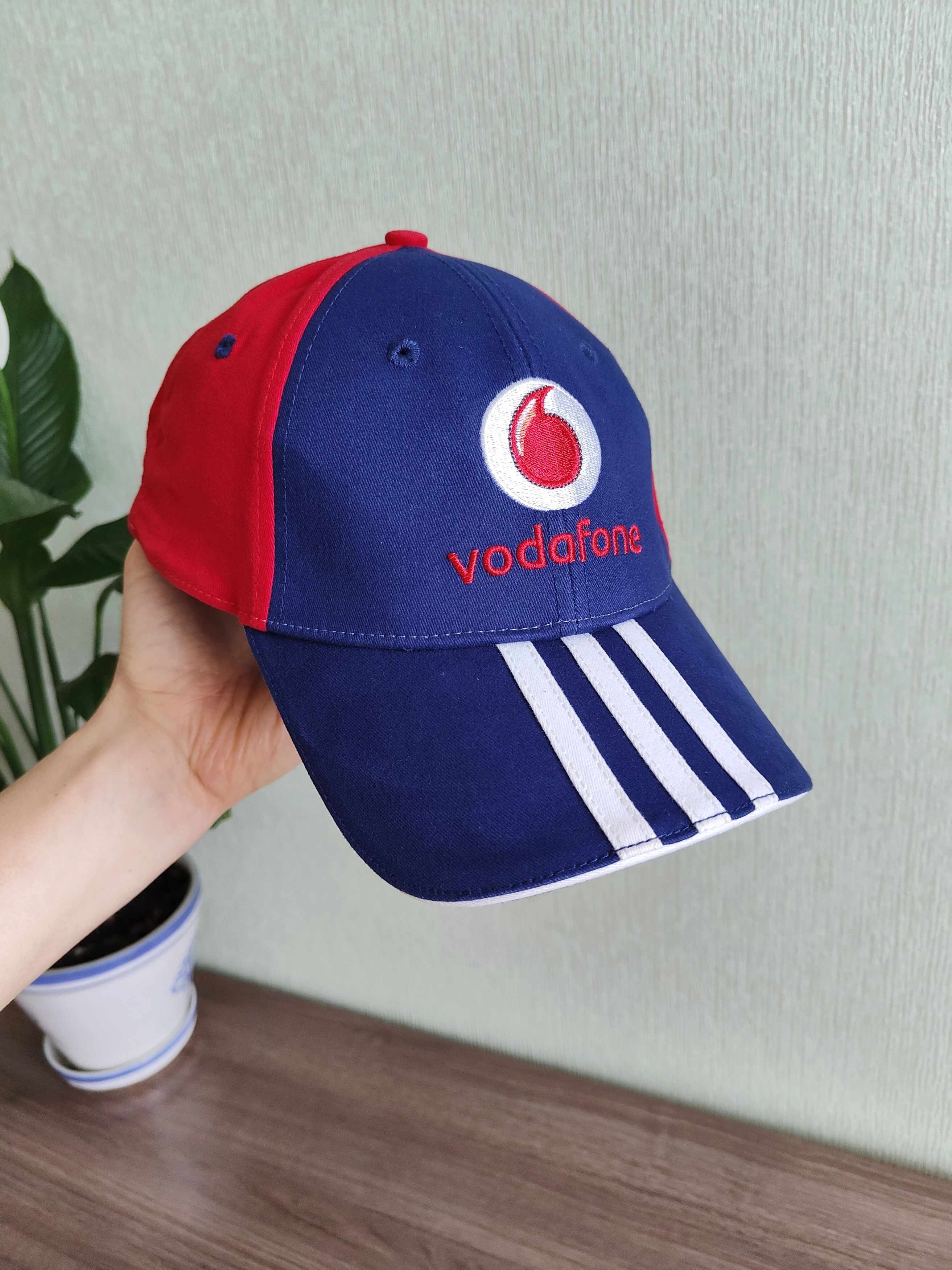 Adidas Vintage Adidas Vodafone England Baseball Cap Adidas Size ONE SIZE - 9 Thumbnail