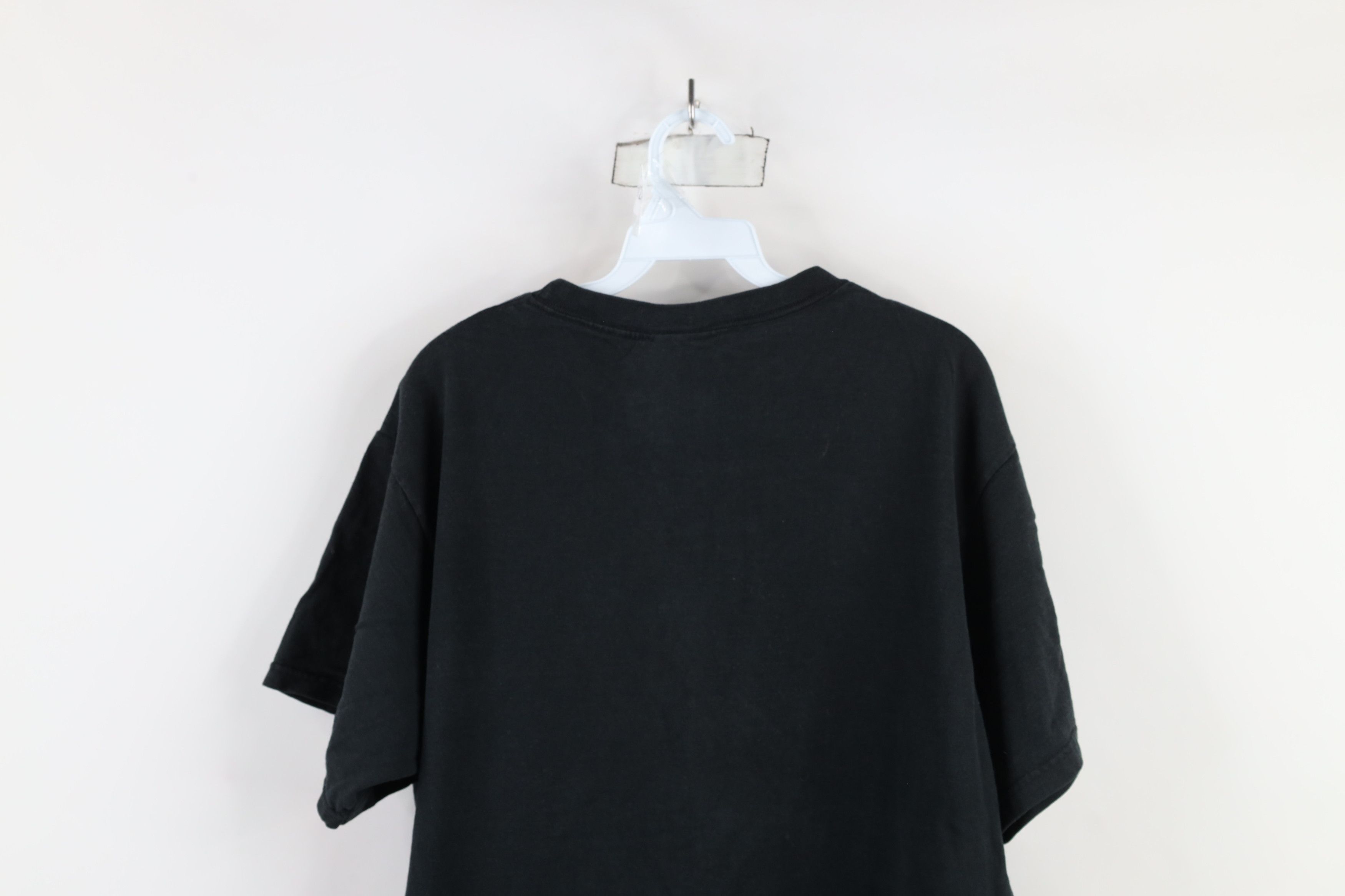 Vintage Vintage 90s Streetwear Short Sleeve T-Shirt Black Cotton Size US XL / EU 56 / 4 - 14 Thumbnail