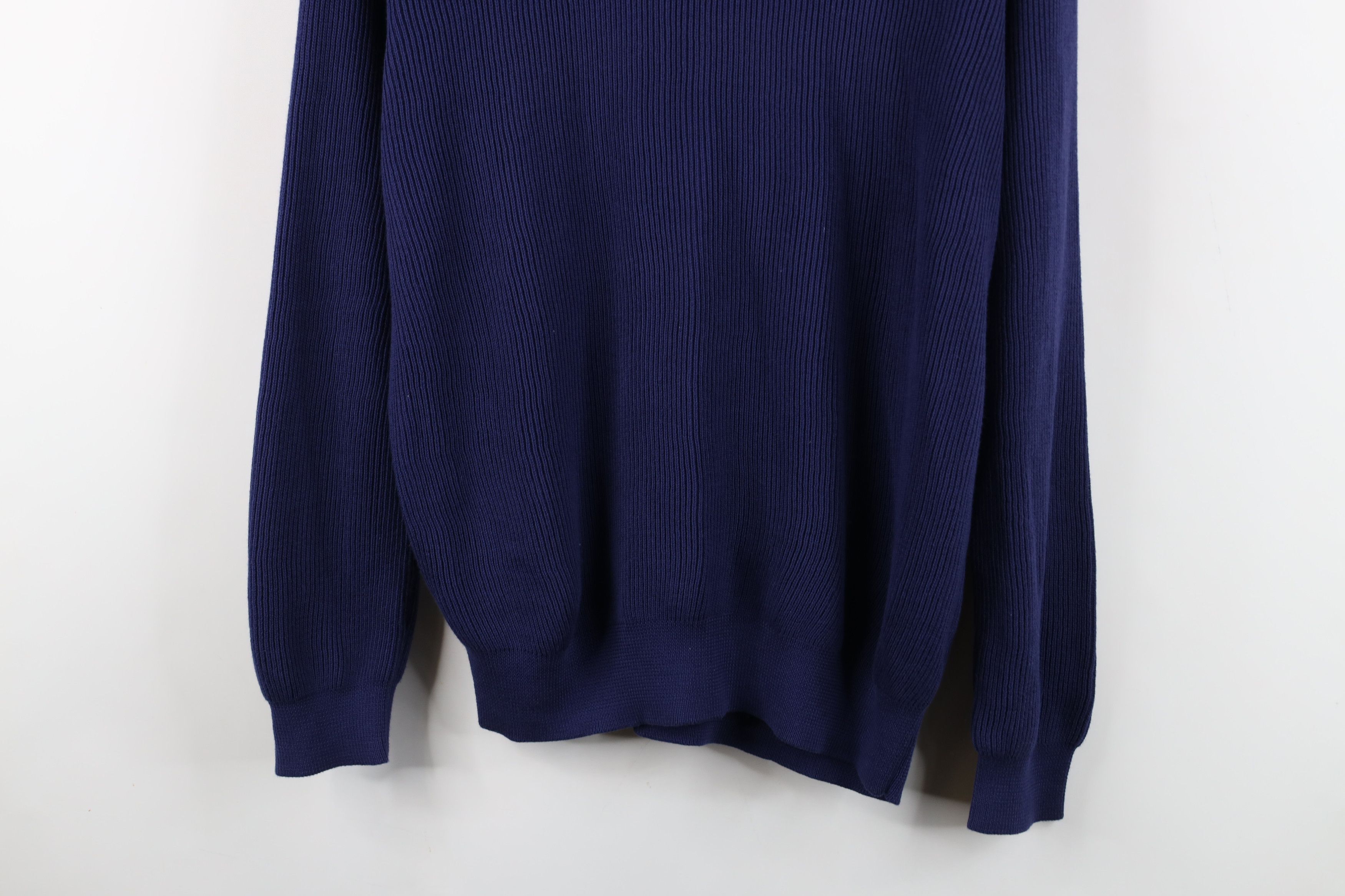 Vintage New Jos A Bank Chunky Ribbed Knit Half Zip Pullover Sweater Size US M / EU 48-50 / 2 - 3 Thumbnail
