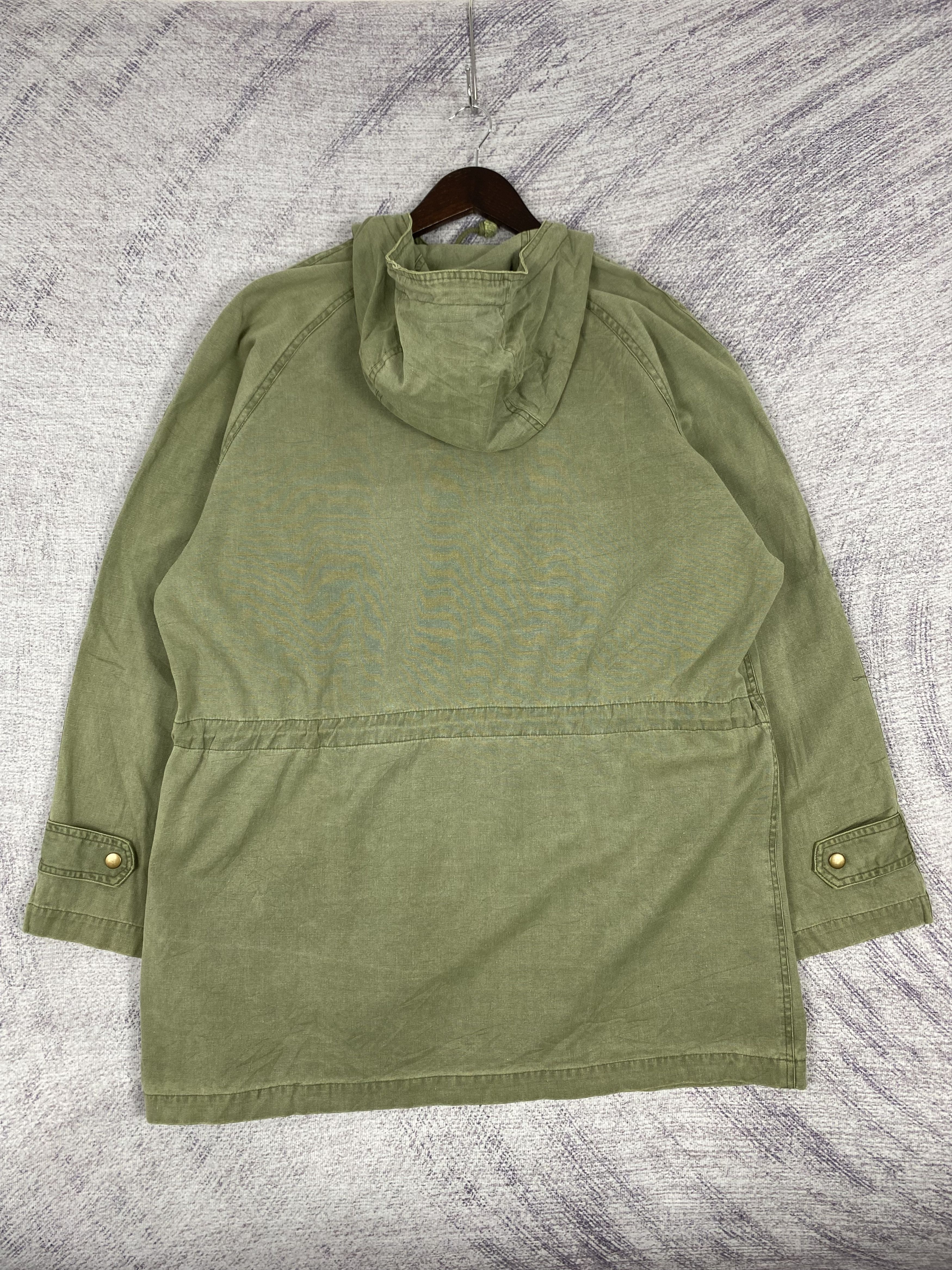 Japanese Brand Vintage Japanese Brand Multi Pocket Hoodie Canvas Jacket Size US M / EU 48-50 / 2 - 5 Thumbnail